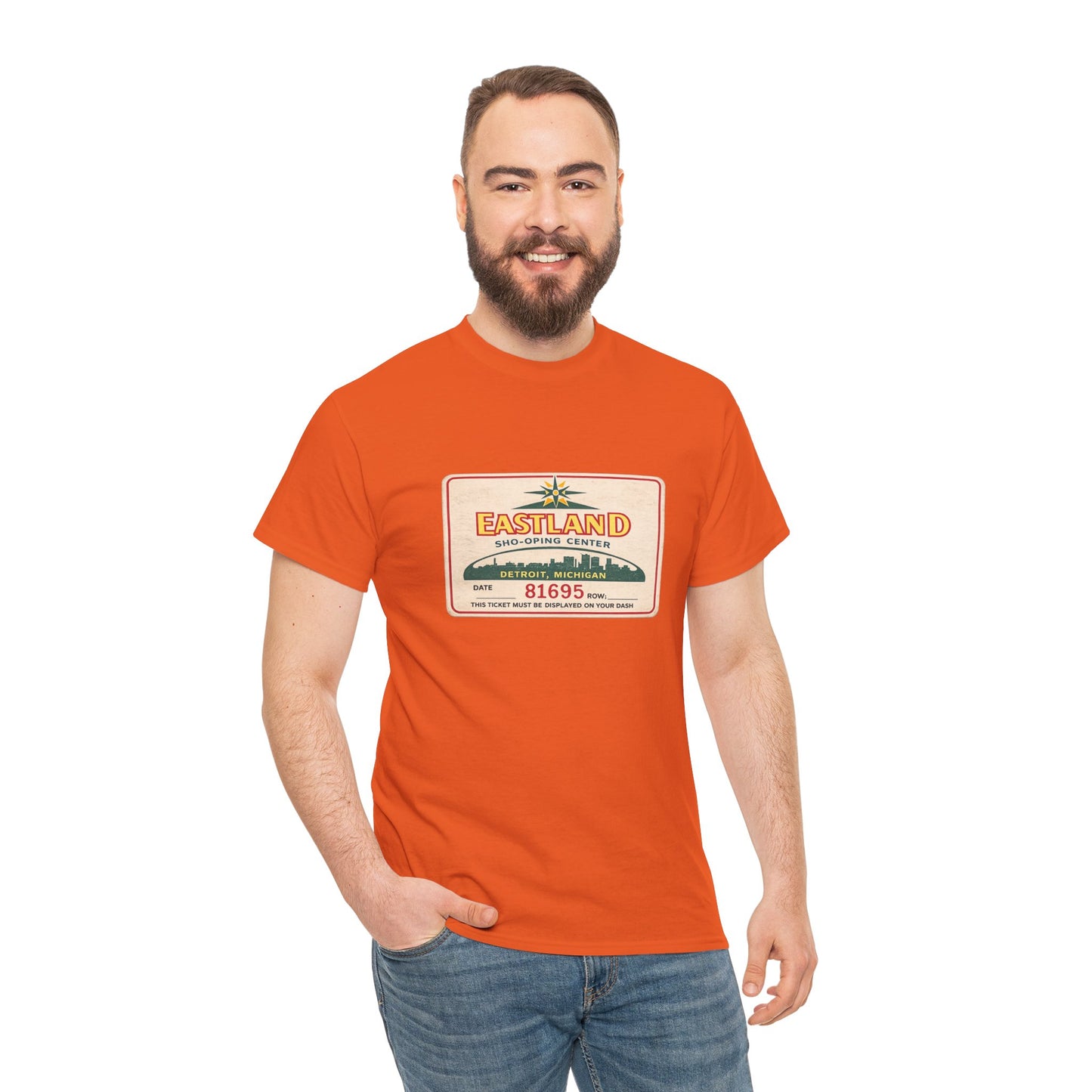 "EASTLAND MALL" Cotton Tee