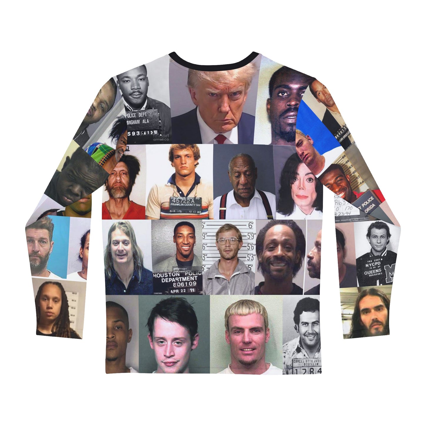 "Mug Shots 2026" Men's Long Sleeve Shirt