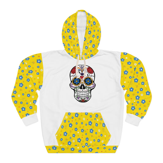 "Hawaiian Skull" Pullover Hoodie