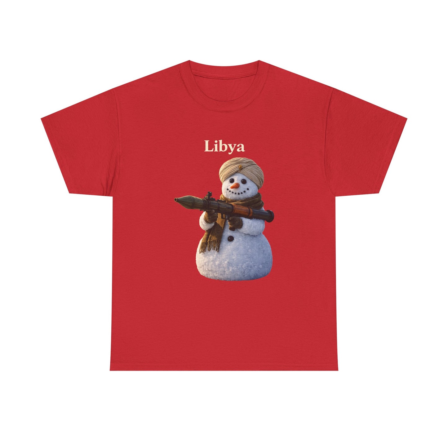 “From America to Libya” Cotton Tee