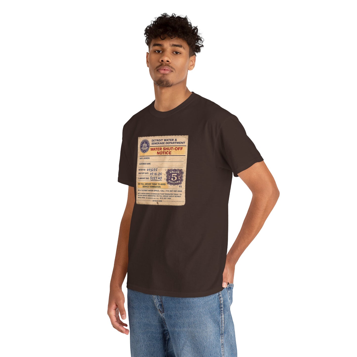 "WATER SHUT-OFF NOTICE" Tee