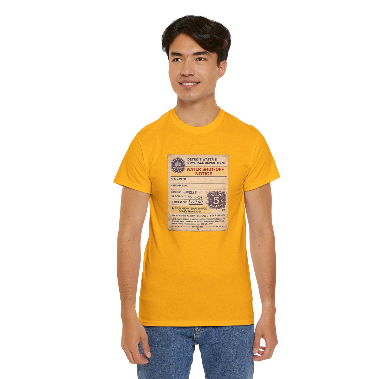 "WATER SHUT-OFF NOTICE" Tee