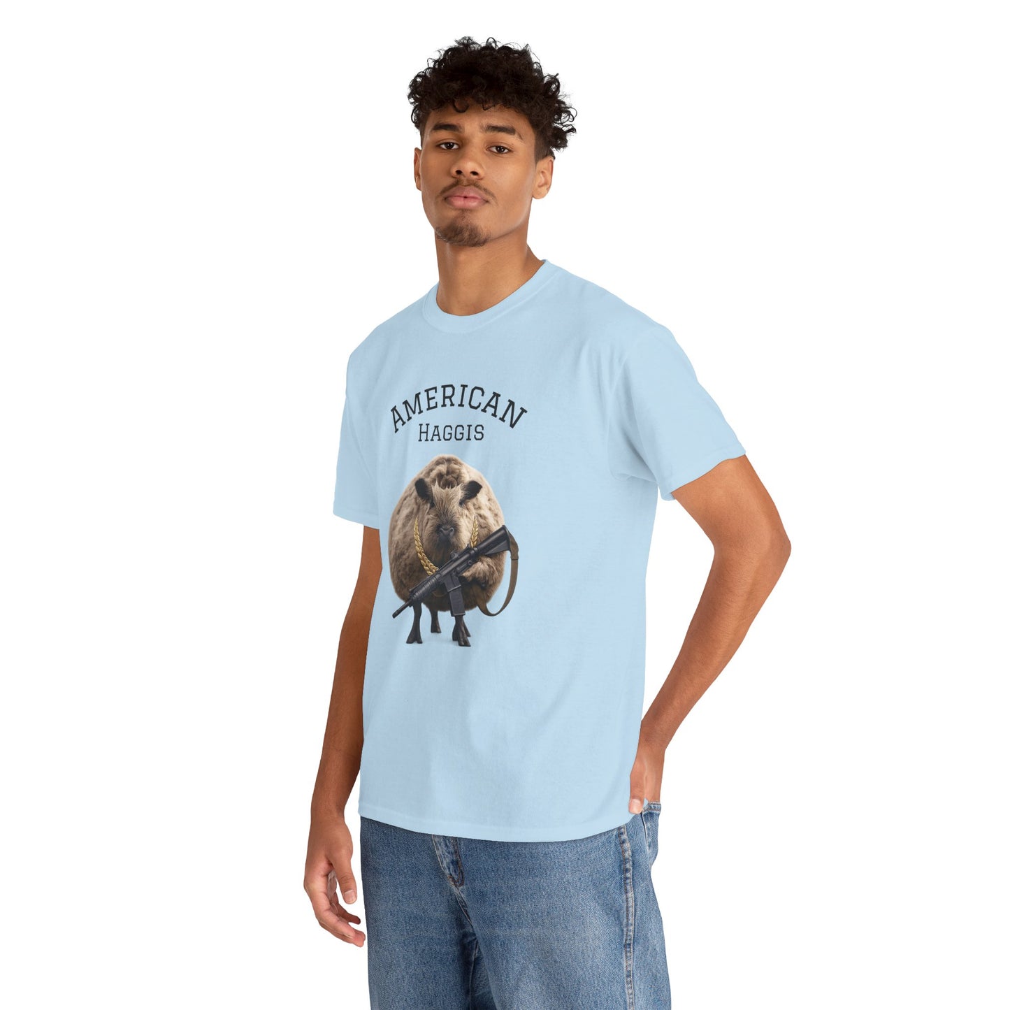"American Haggis" Heavy Cotton Tee