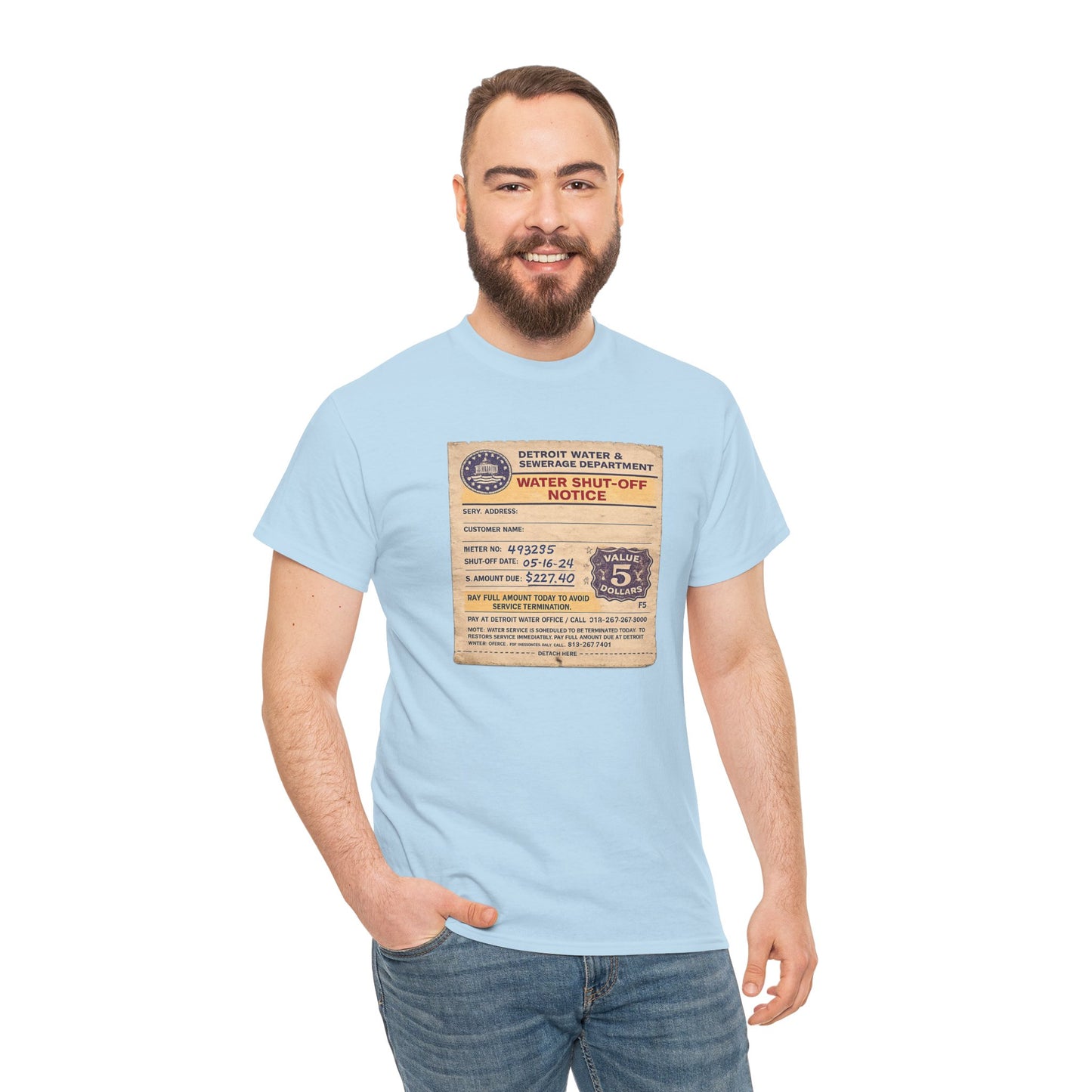 "WATER SHUT-OFF NOTICE" Tee