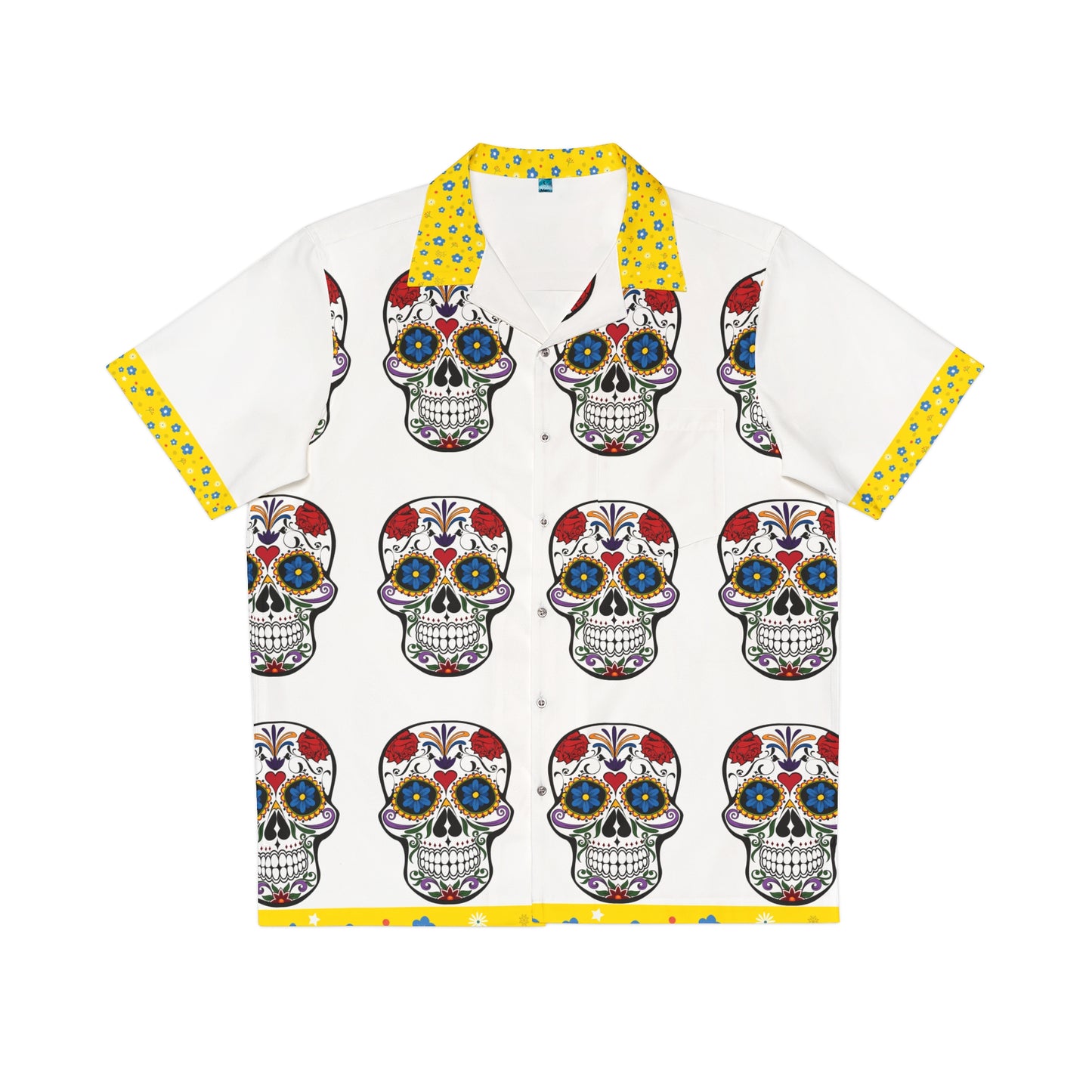 "Hawaiian Skull II" Men's Shirt
