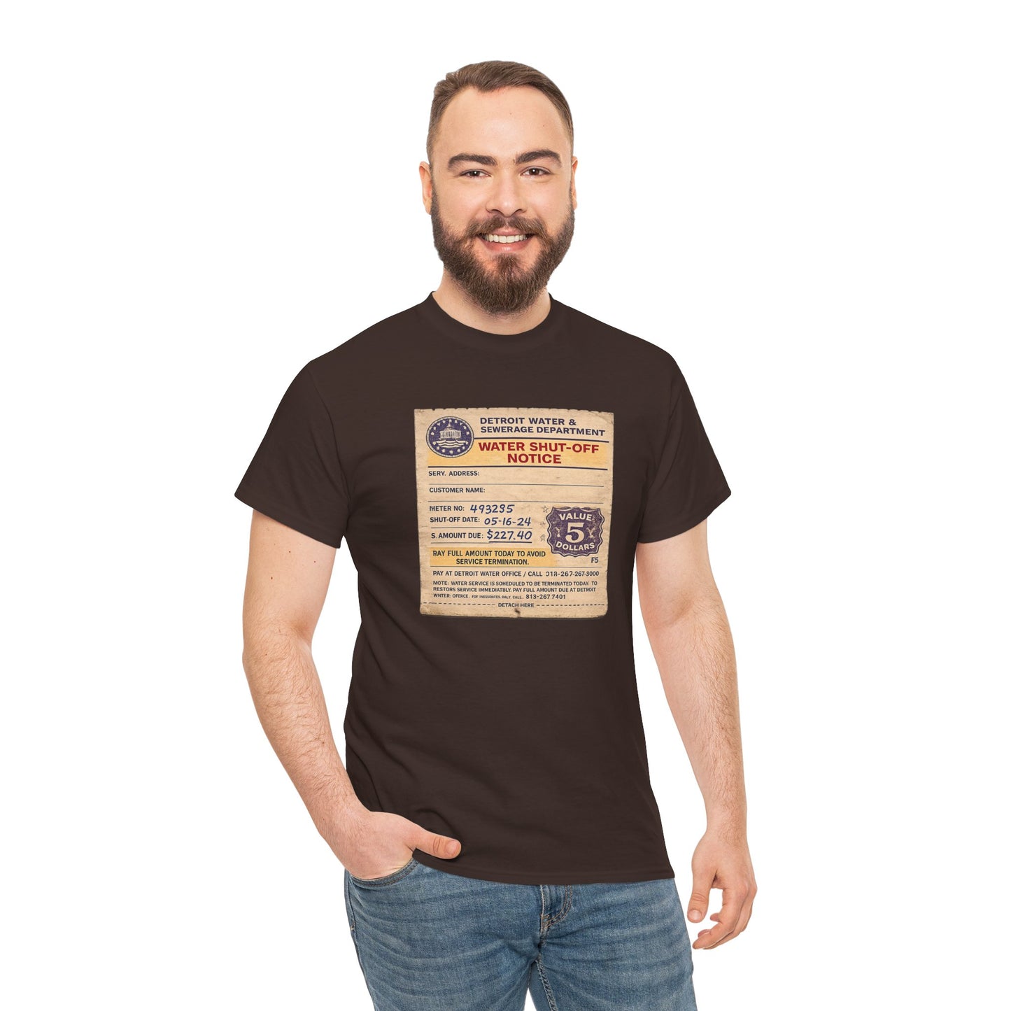 "WATER SHUT-OFF NOTICE" Tee