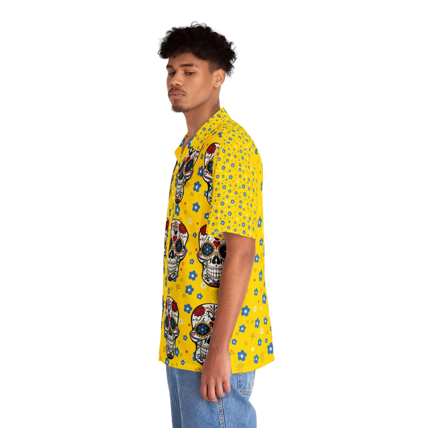 "Hawaiian Skull" Men's Shirt