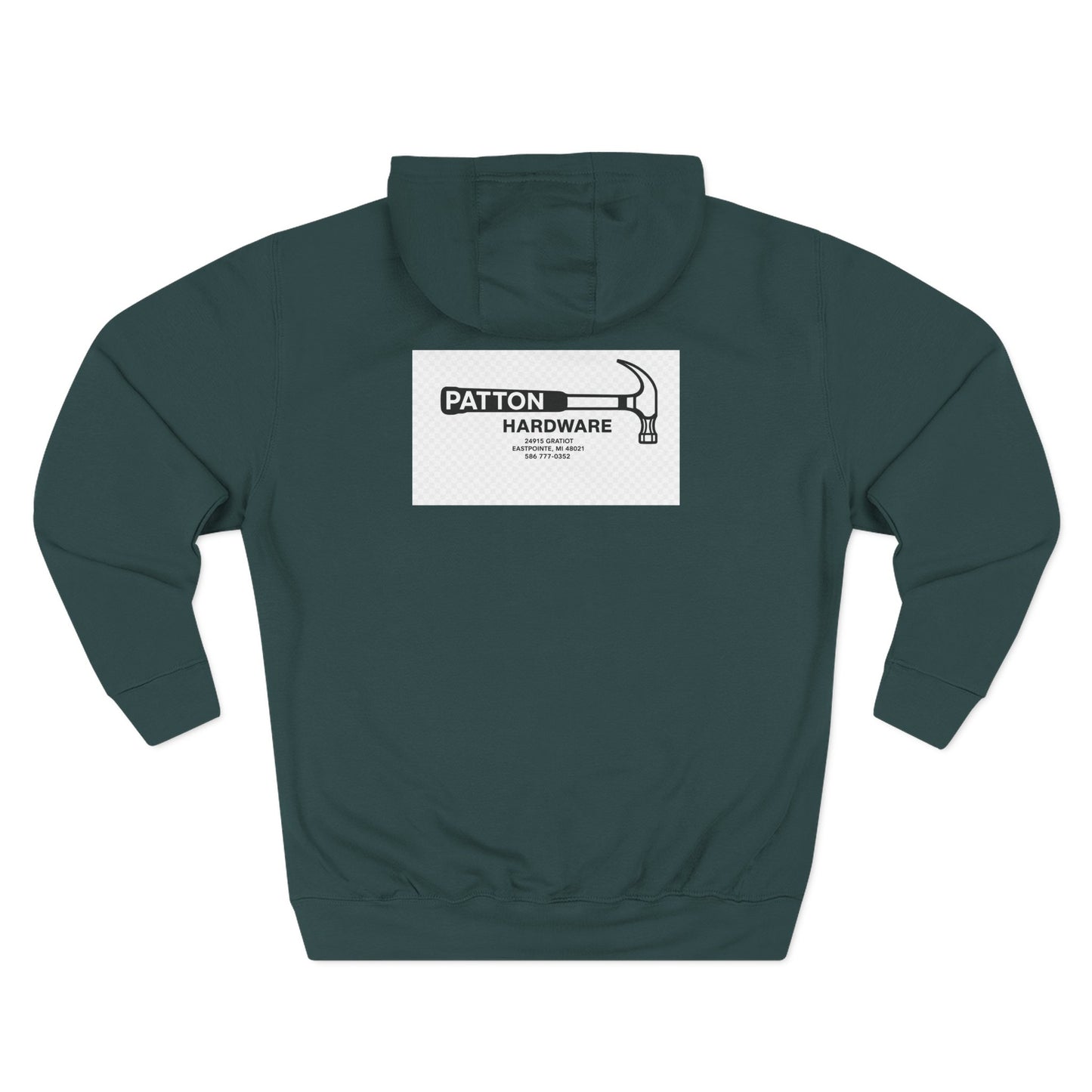 “Patton Hardware” Fleece Hoodie