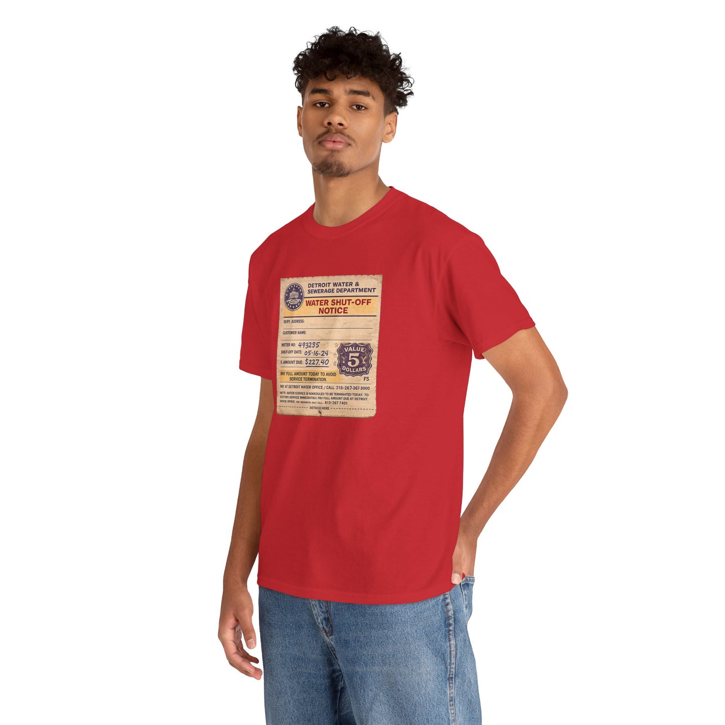 "WATER SHUT-OFF NOTICE" Tee