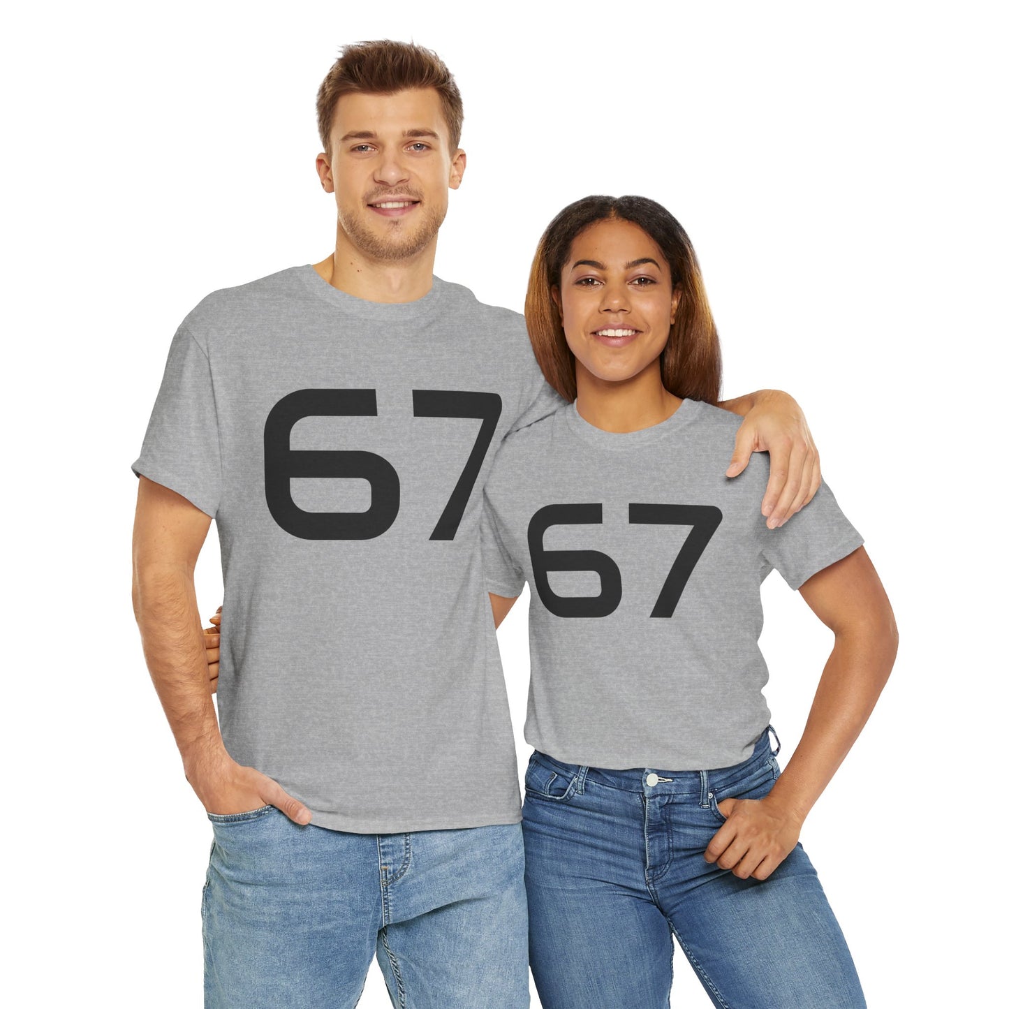 "6 7" Unisex Heavy Cotton Tee