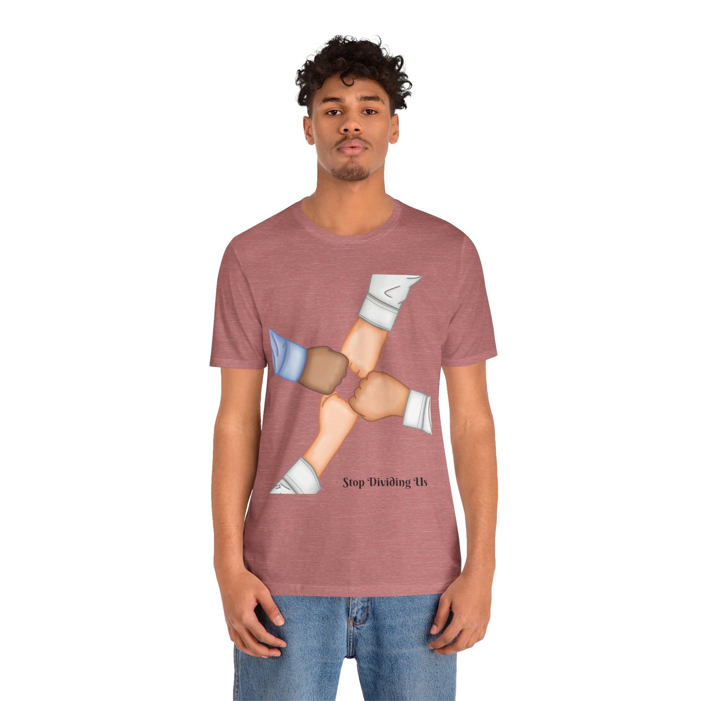 "United We Stand" Unisex Jersey Short Sleeve Tee