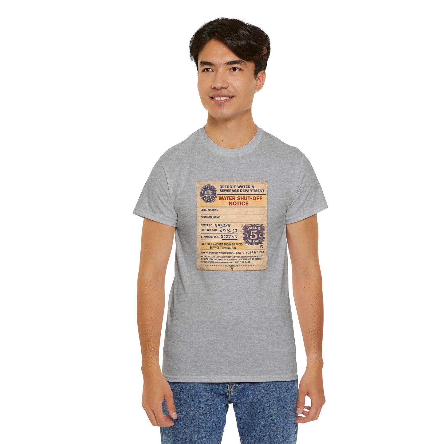 "WATER SHUT-OFF NOTICE" Tee