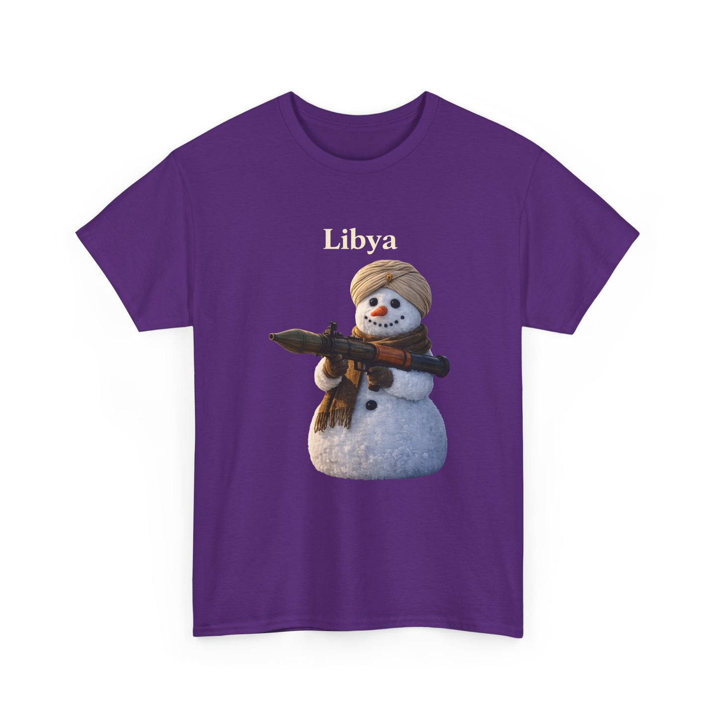 “From America to Libya” Cotton Tee