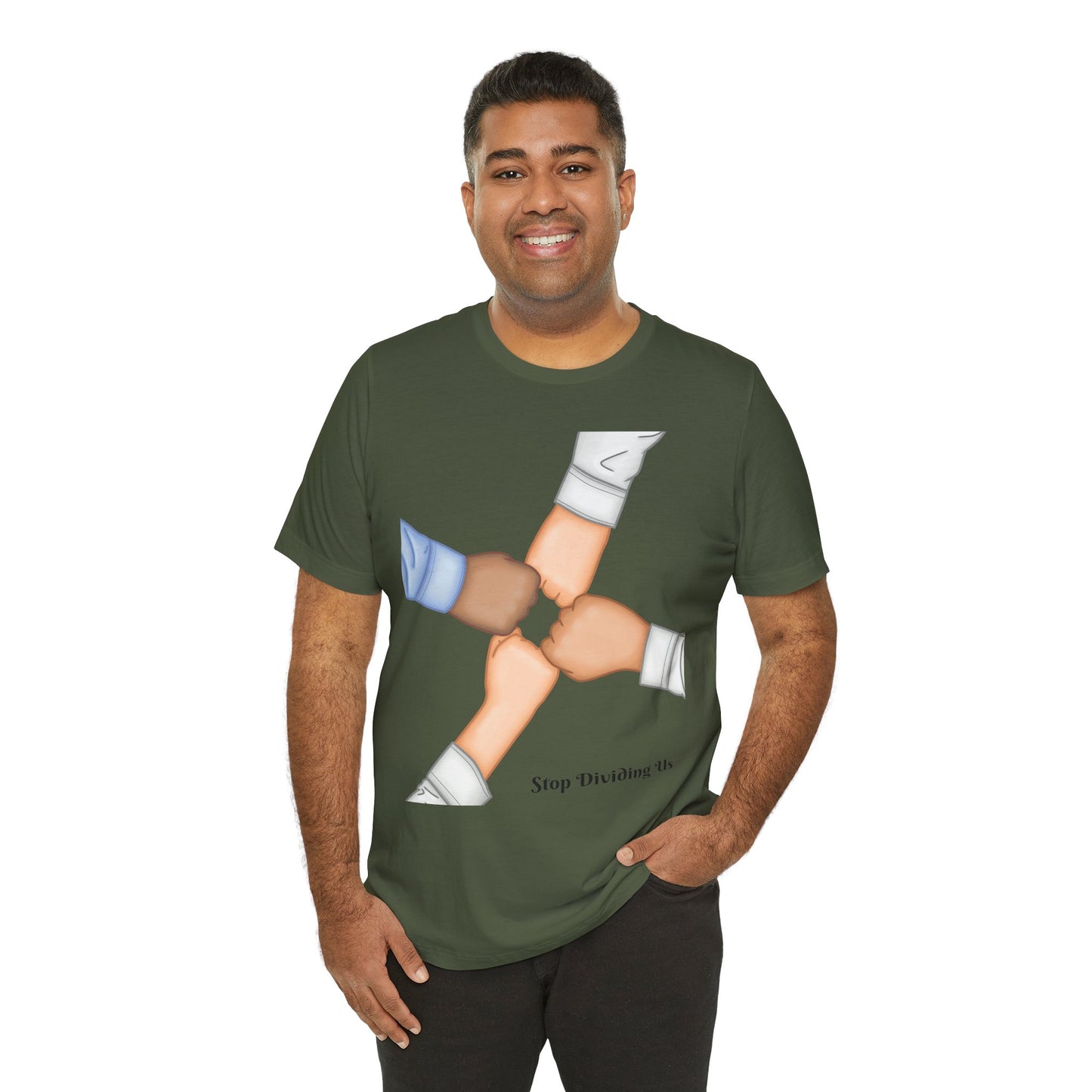 "United We Stand" Unisex Jersey Short Sleeve Tee