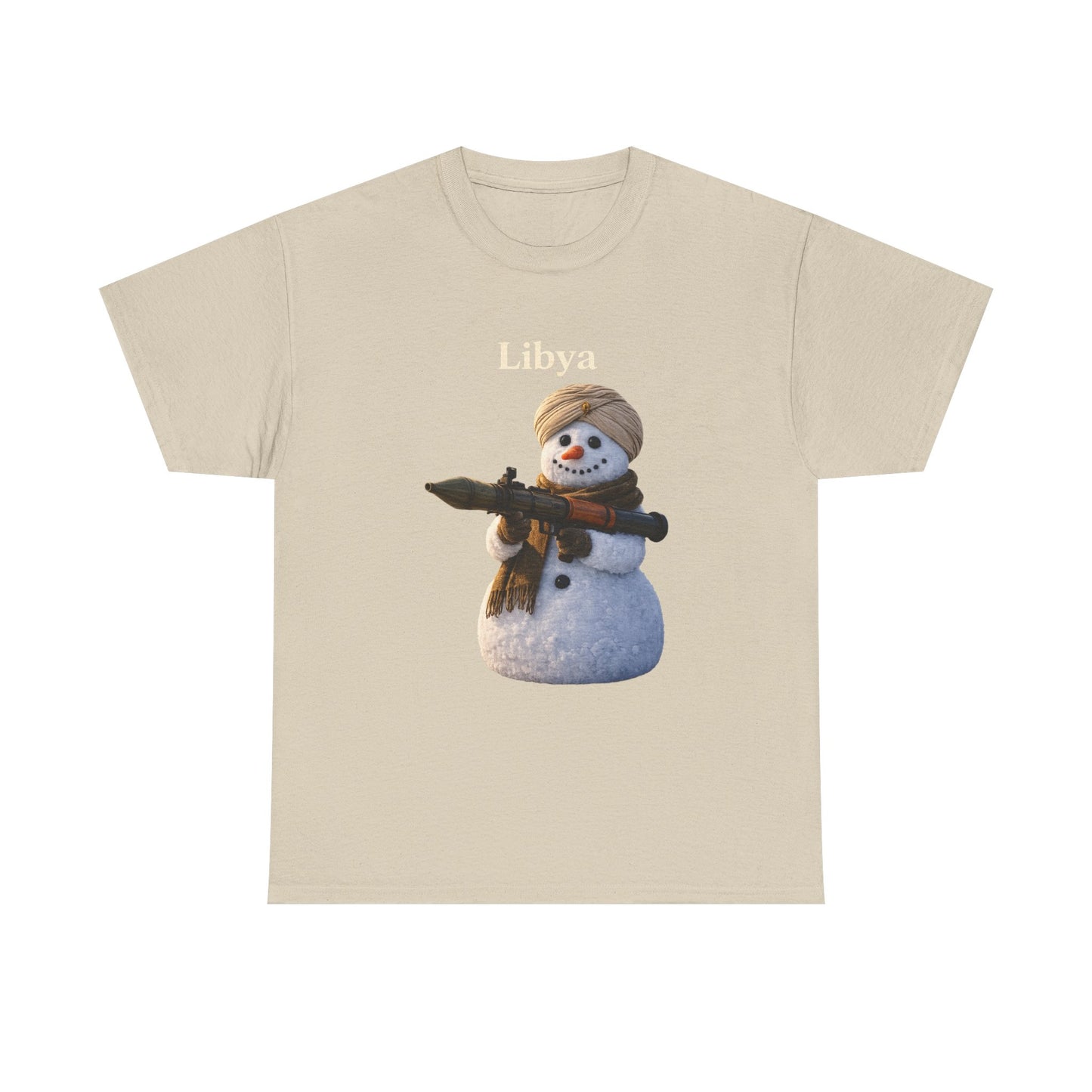 “From America to Libya” Cotton Tee