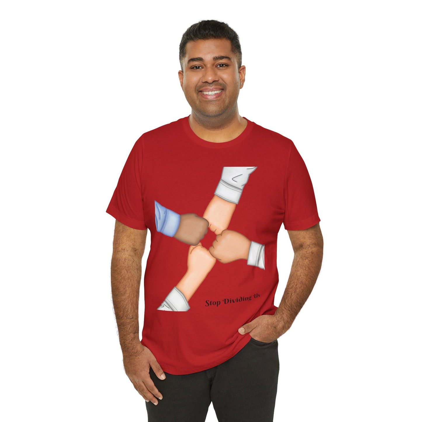 "United We Stand" Unisex Jersey Short Sleeve Tee