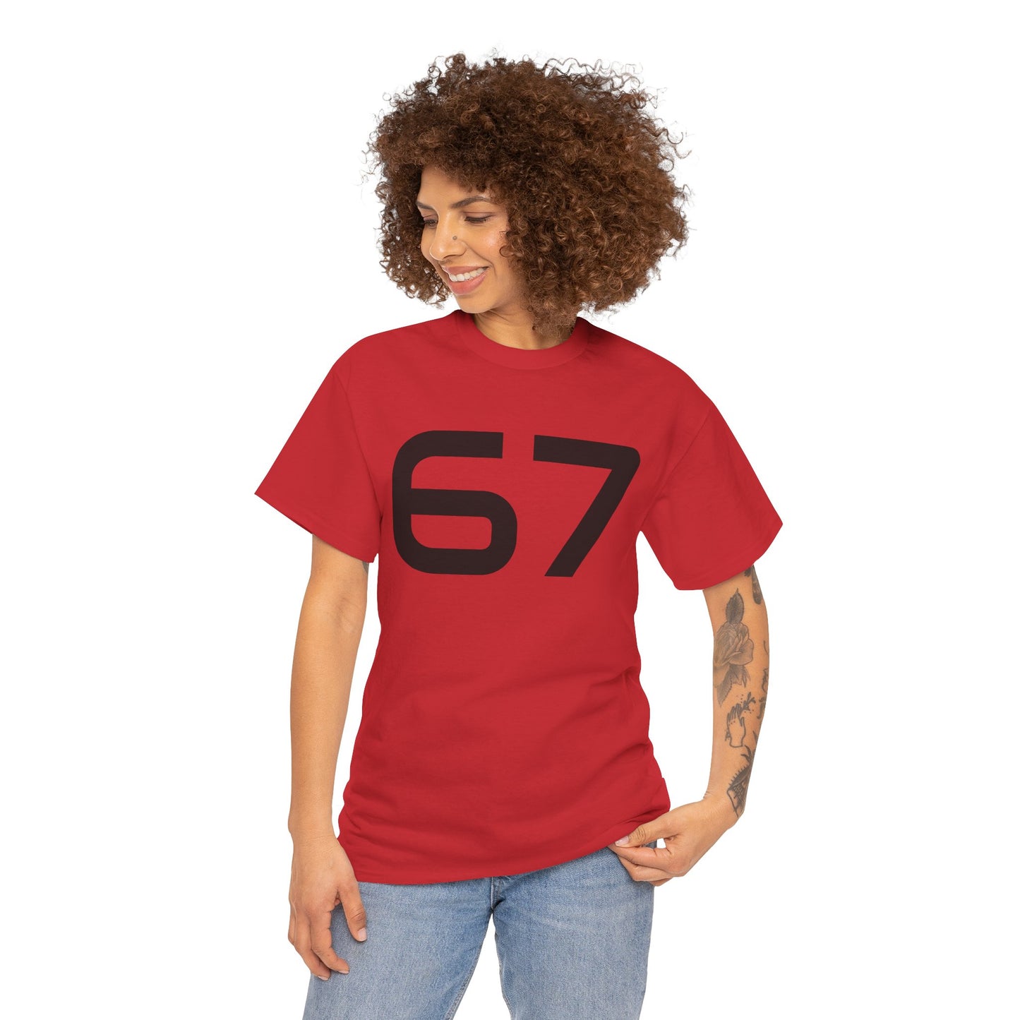 "6 7" Unisex Heavy Cotton Tee