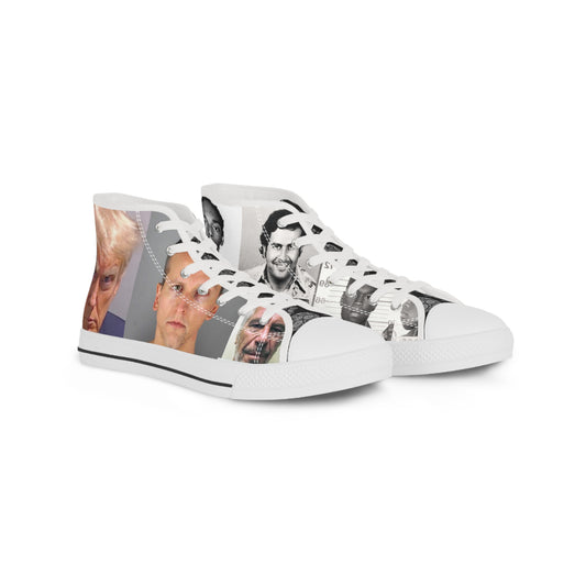 Mug shots 2026 Men's High Top Sneakers
