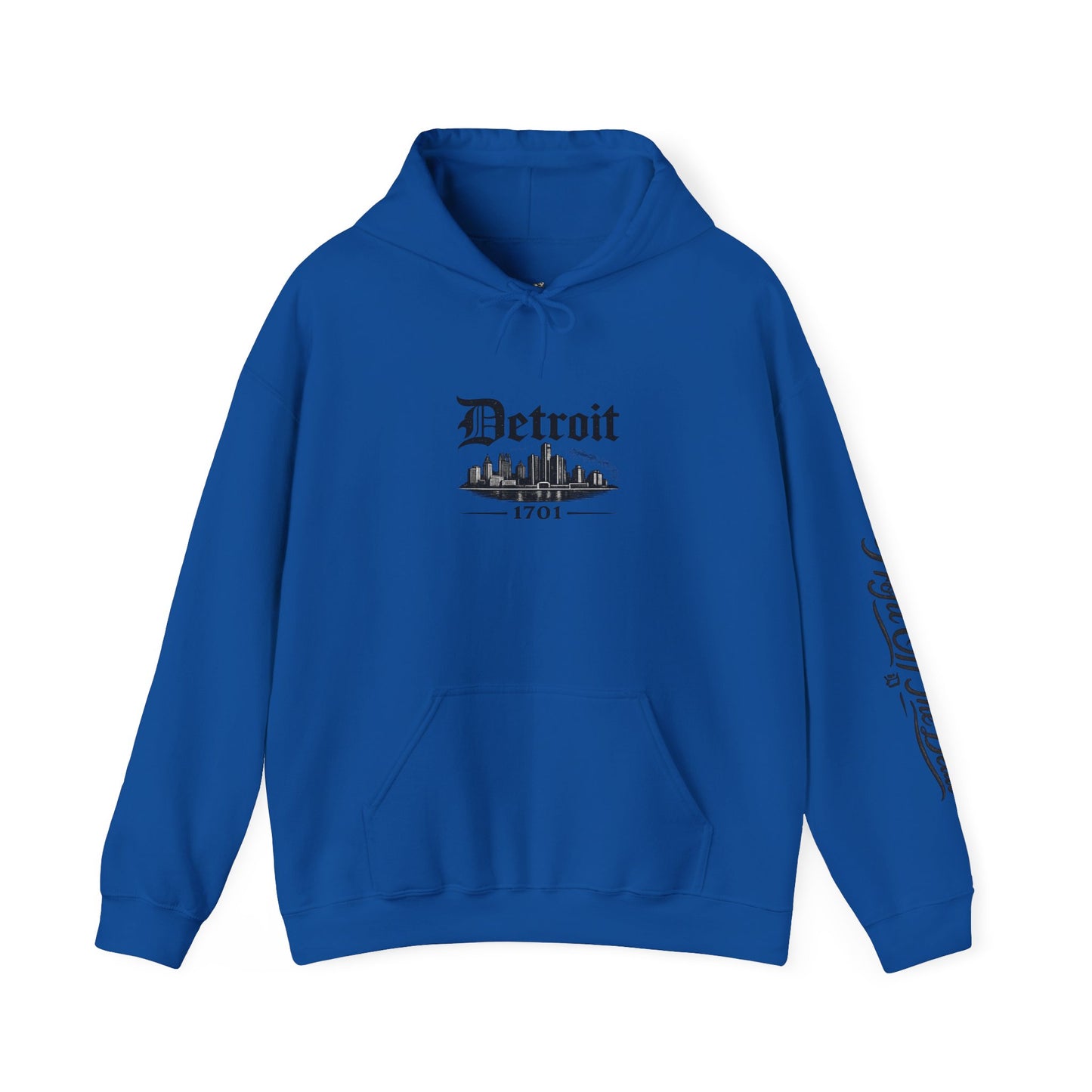 "DETROIT 1701 – STILL HERE" Hooded Sweatshirt