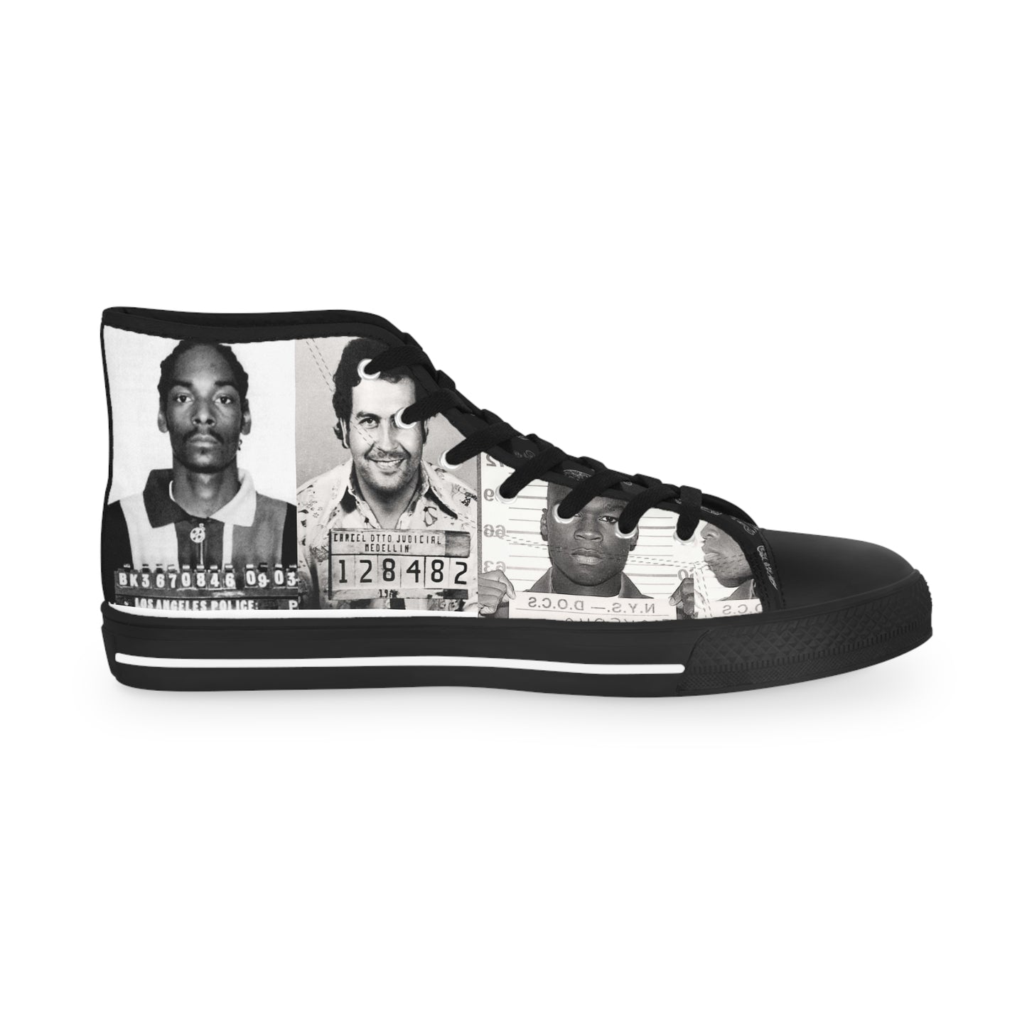 Mug shots 2026 Men's High Top Sneakers