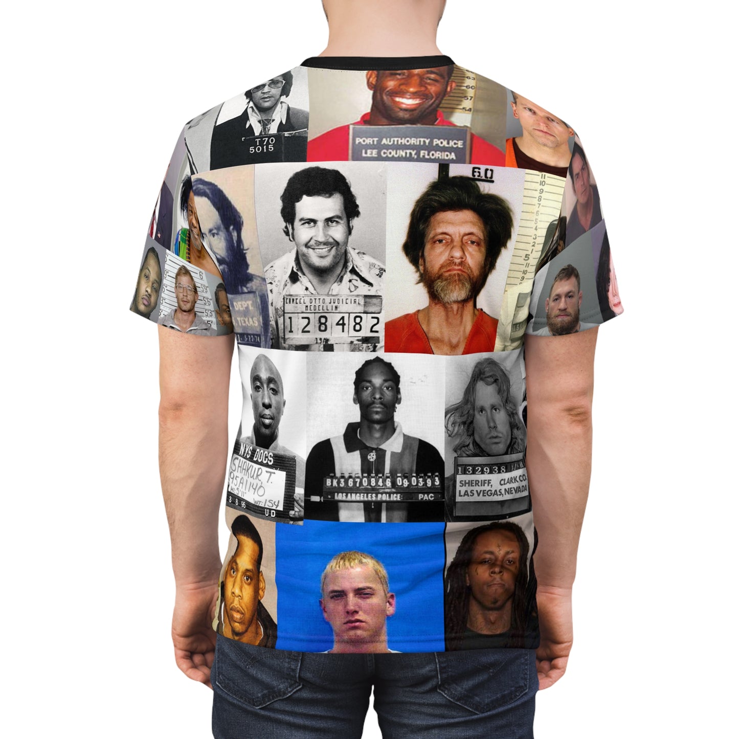 Mug shots 2024 Unisex Cut & Sew Tee