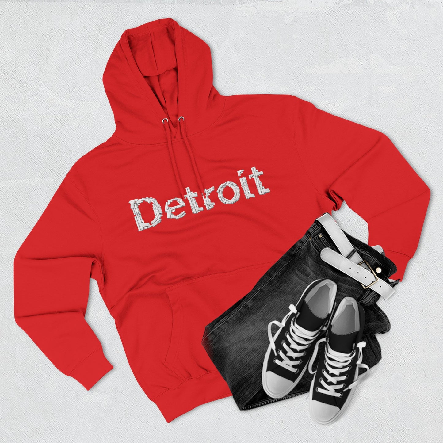“Detroit” Fleece Hoodie