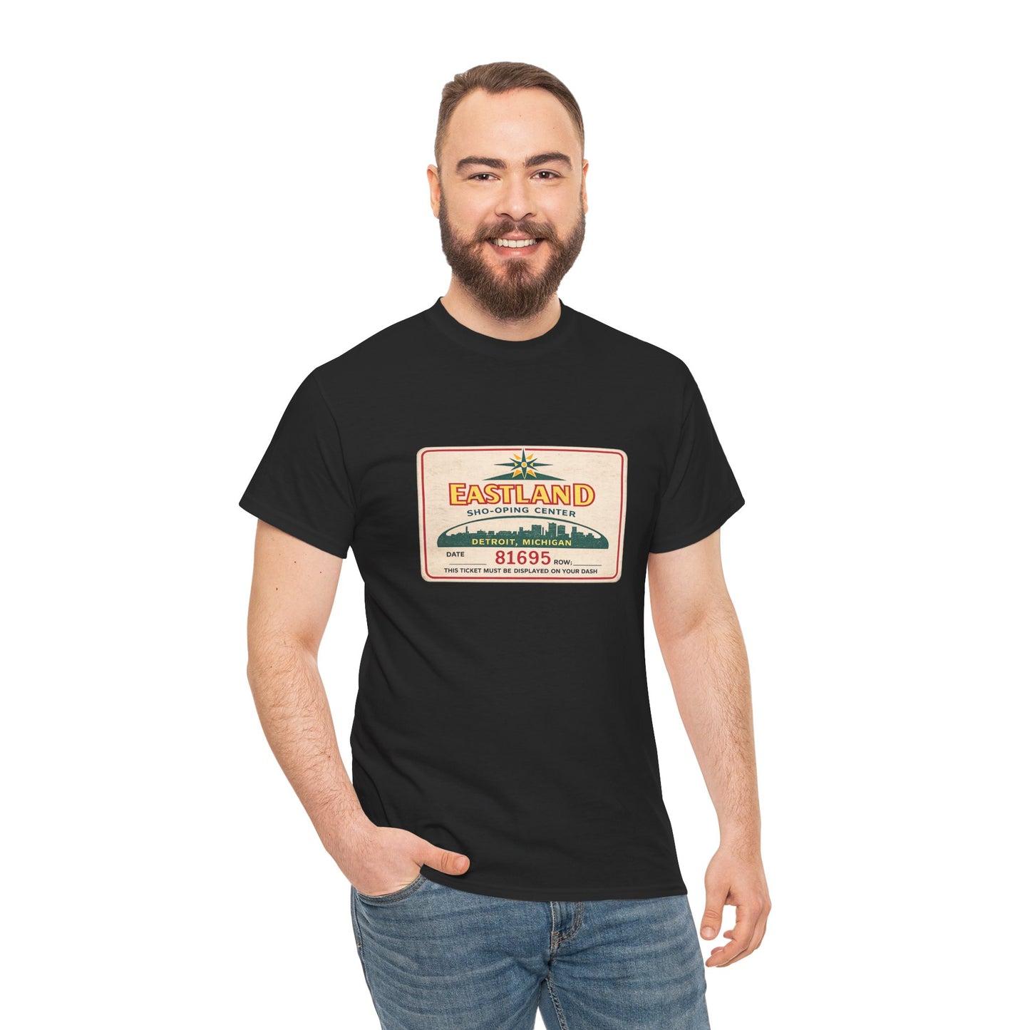 "EASTLAND MALL" Cotton Tee