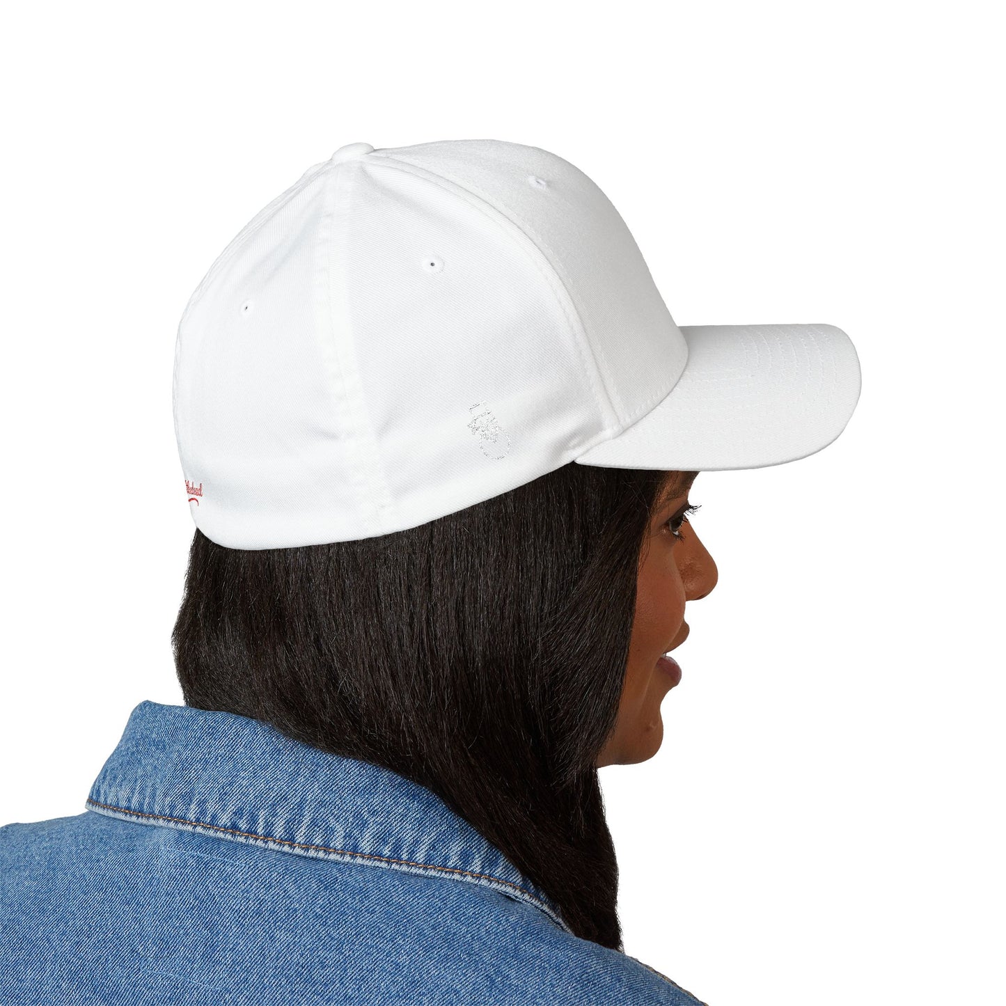 "Snowman" Closed-Back Structured Cap (Embroidery)
