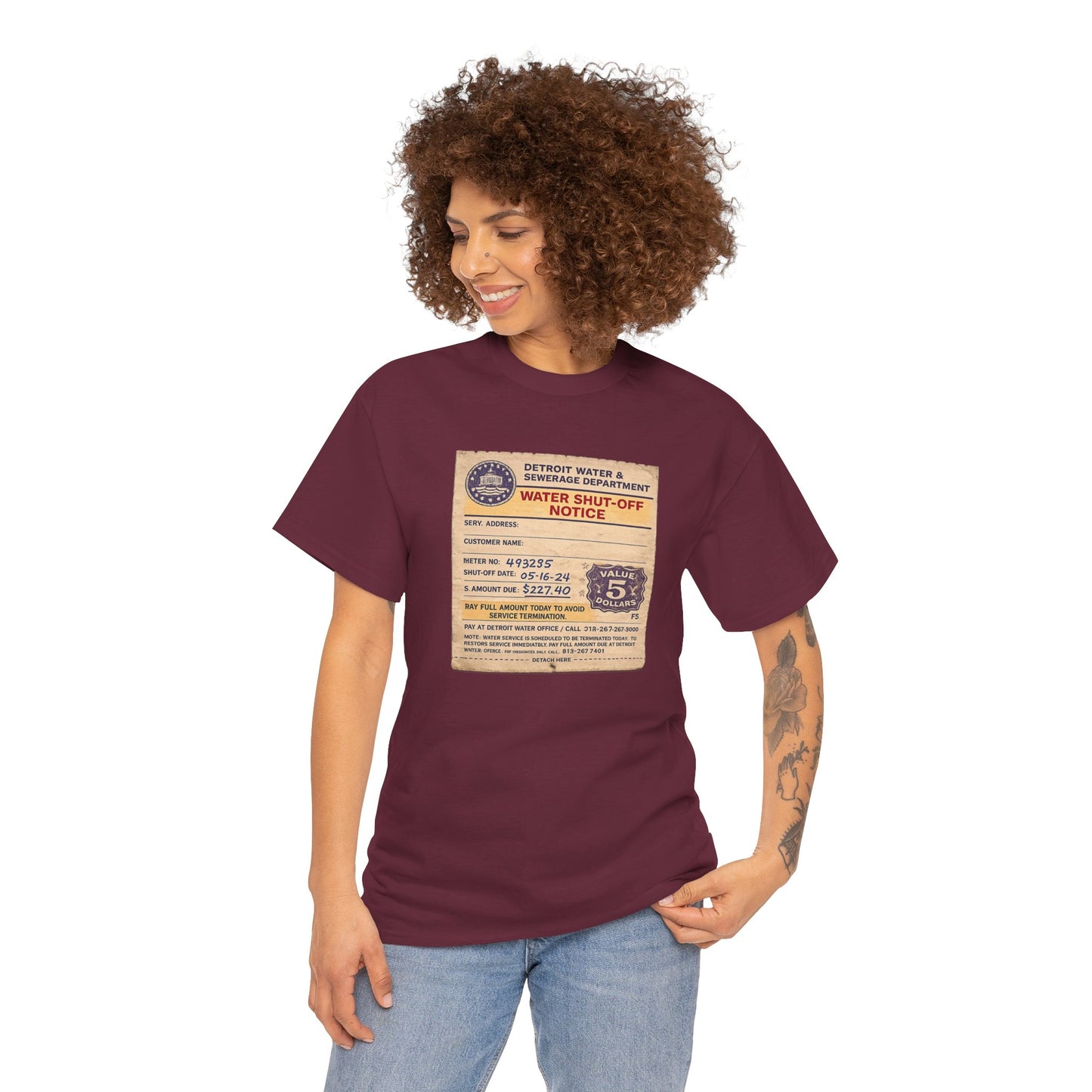 "WATER SHUT-OFF NOTICE" Tee