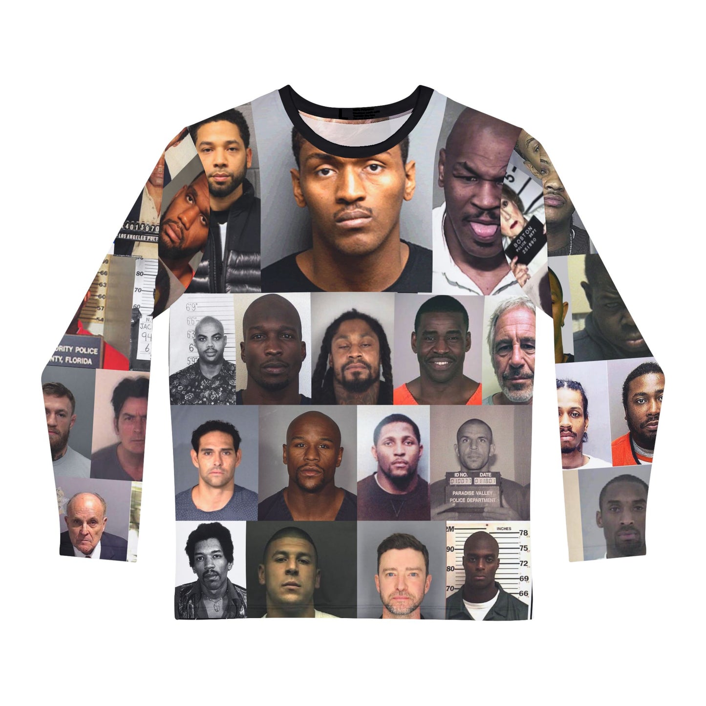 "Mug Shots 2026" Men's Long Sleeve Shirt