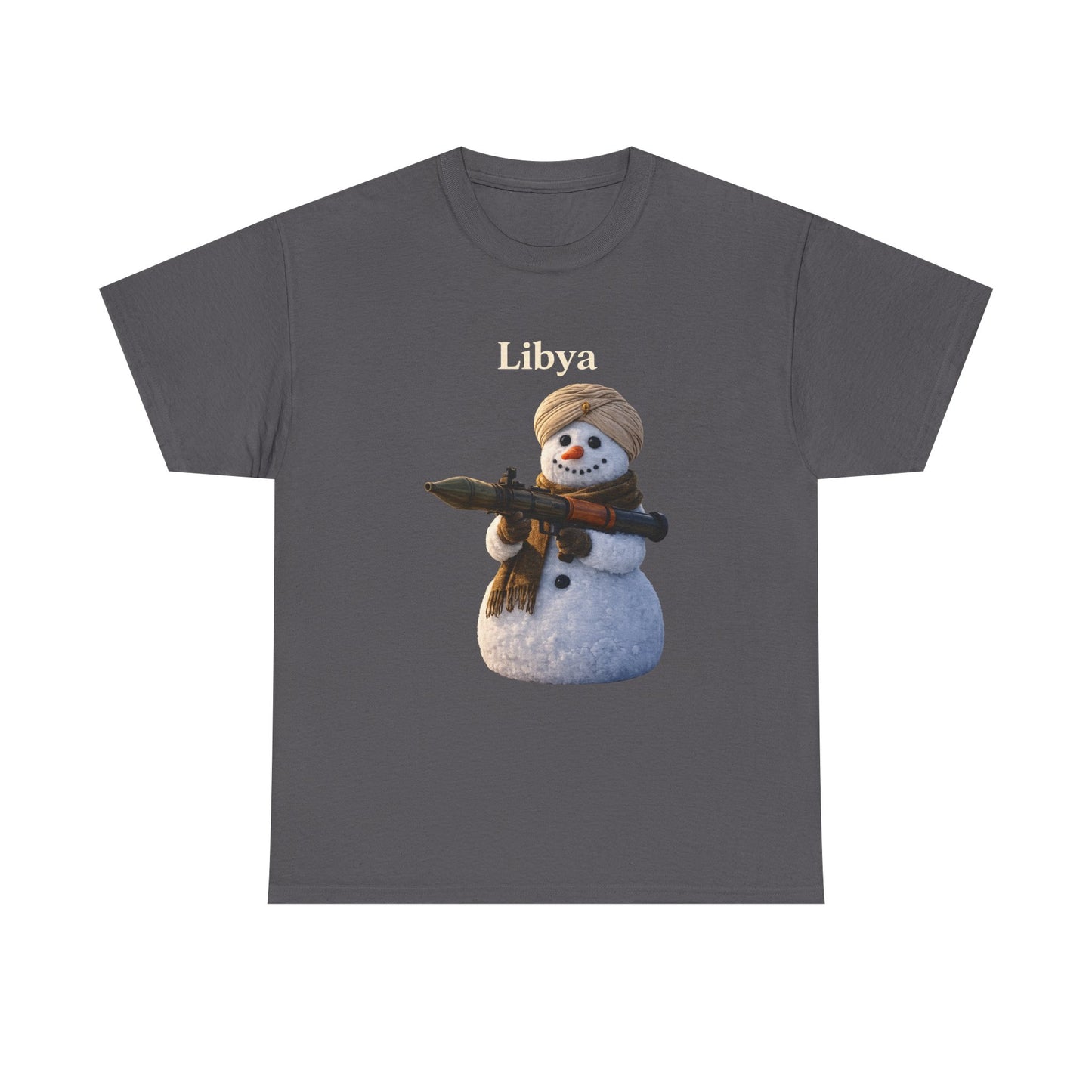 “From America to Libya” Cotton Tee