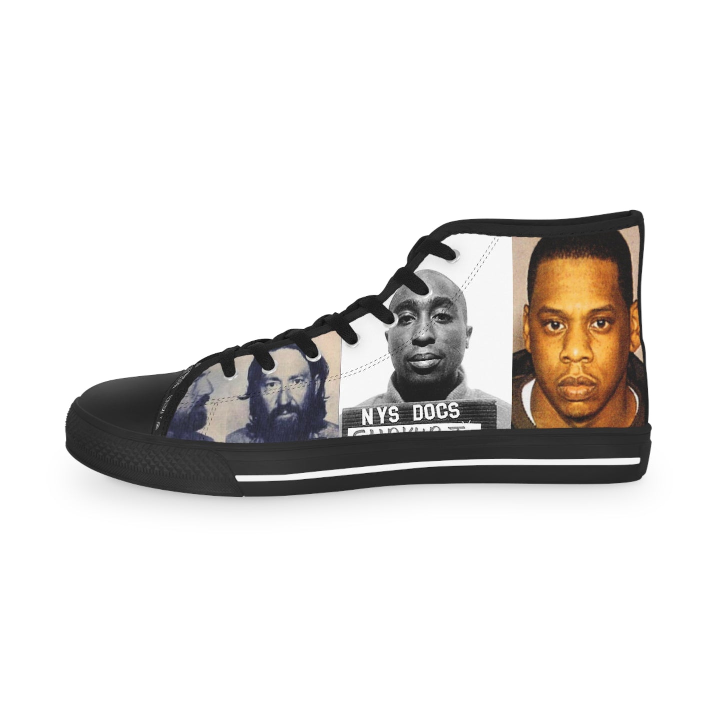 Mug shots 2026 Men's High Top Sneakers