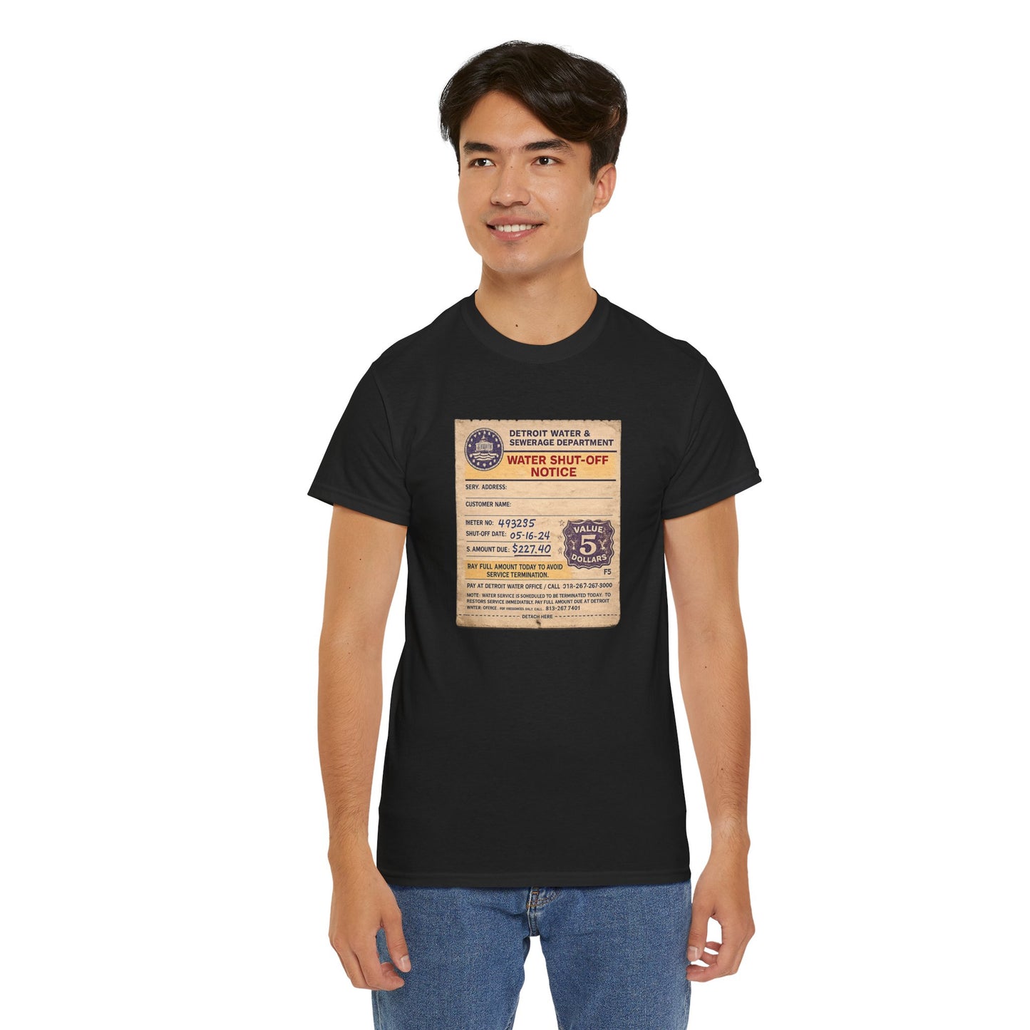 "WATER SHUT-OFF NOTICE" Tee