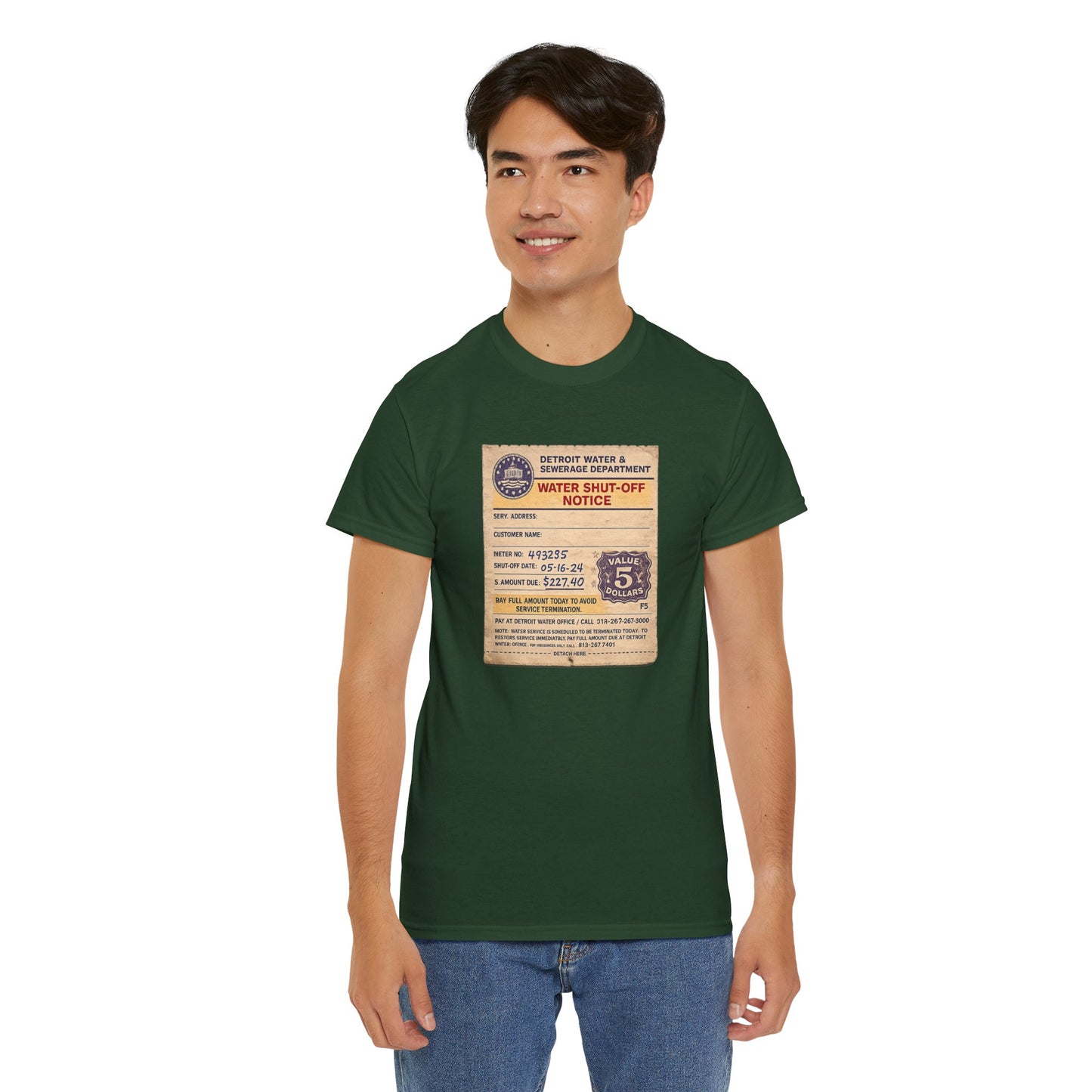 "WATER SHUT-OFF NOTICE" Tee