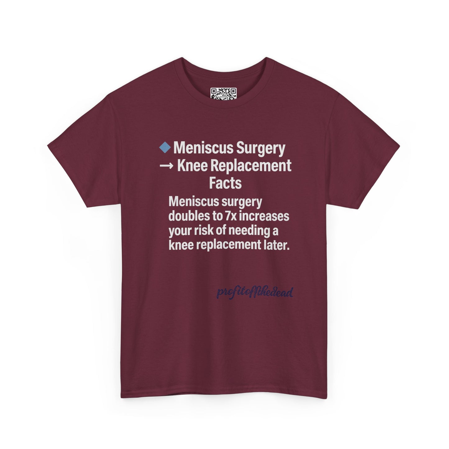 "Meniscus" Unisex Heavy Cotton Tee