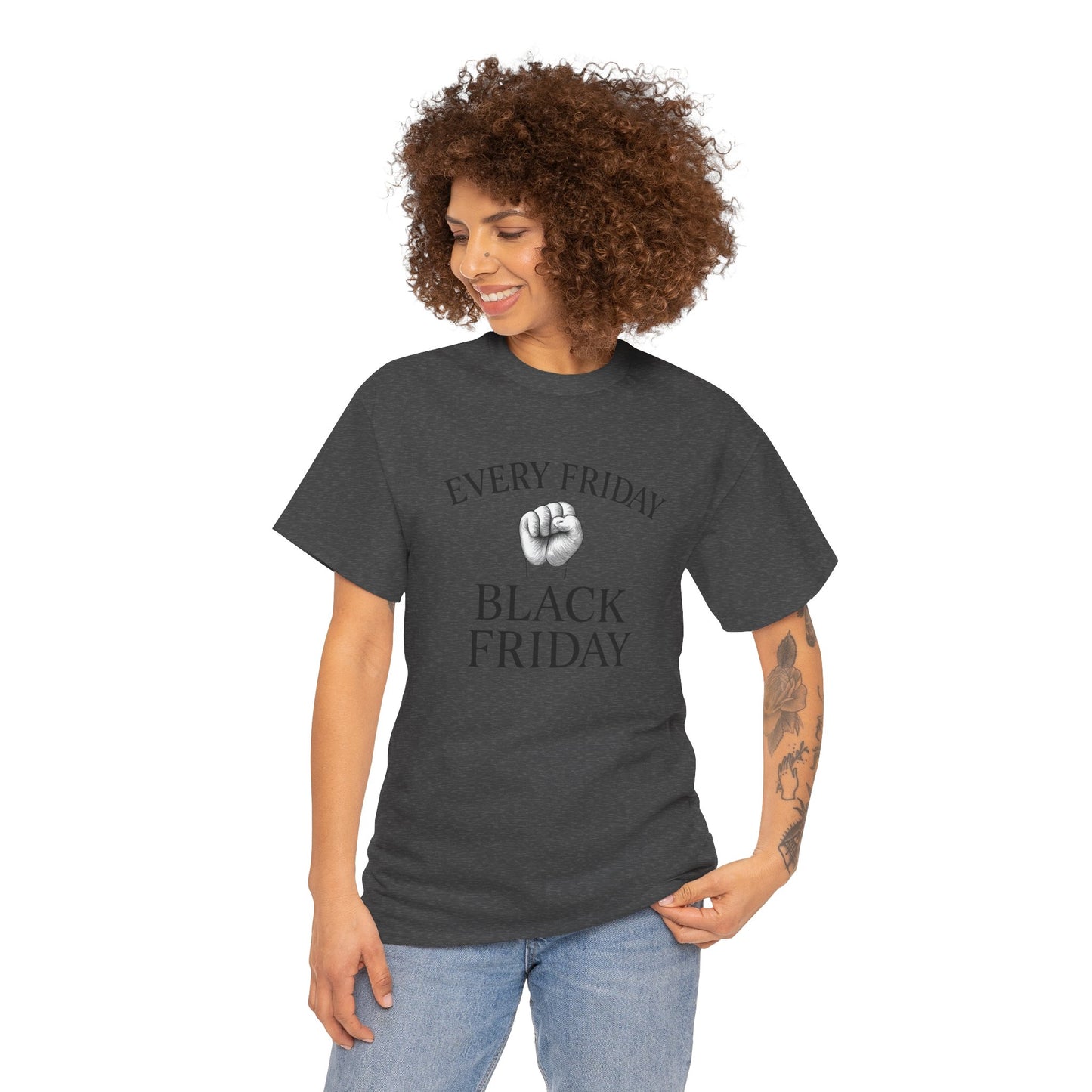 "Black Friday" Unisex Heavy Cotton Tee