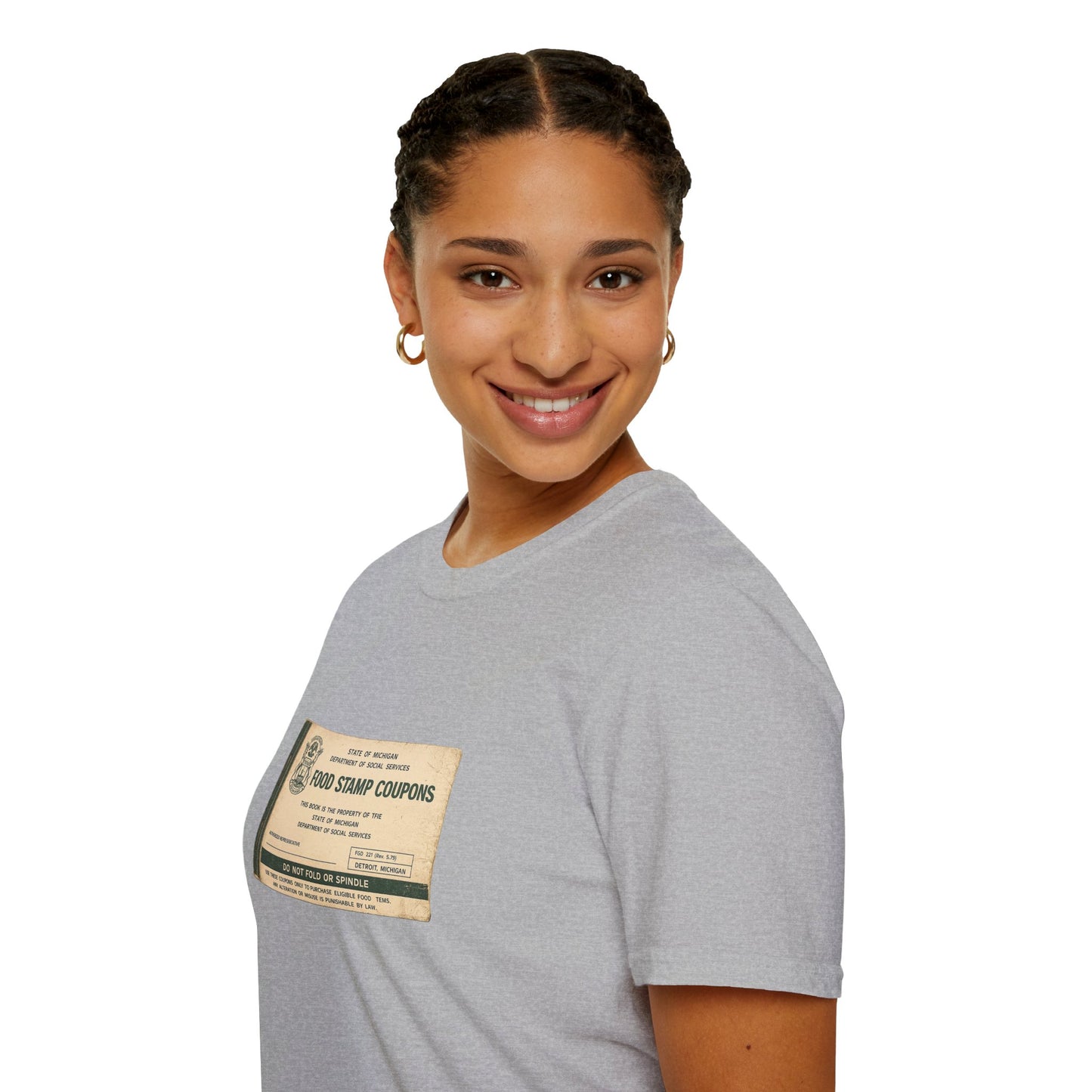 "FOOD STAMP BOOK" T-Shirt