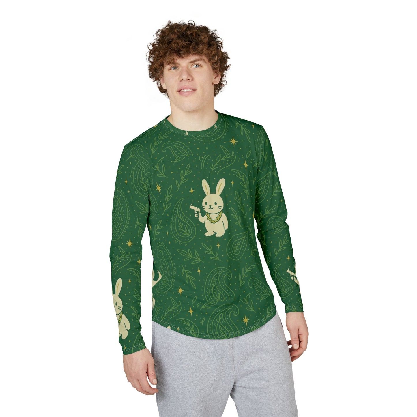 "Coney" Men's Long Sleeve Shirt (UV Protection )
