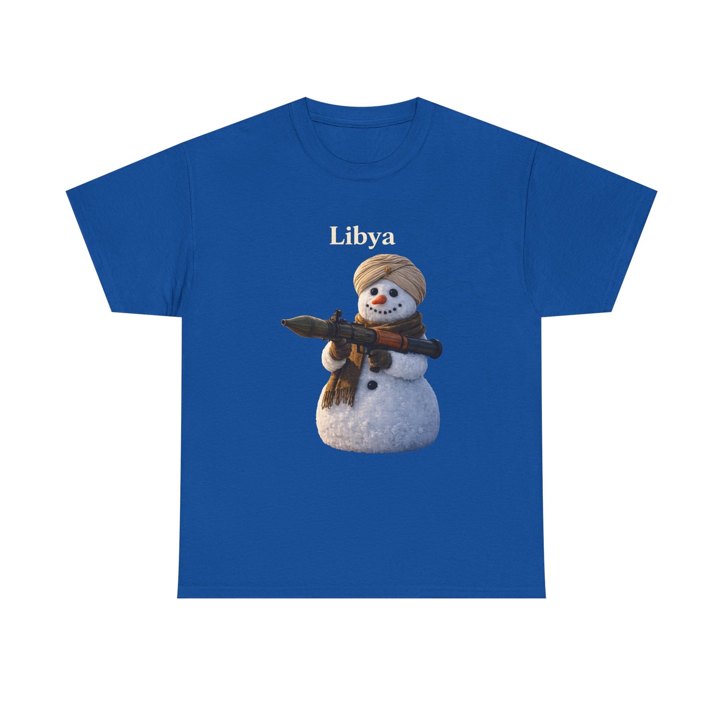 “From America to Libya” Cotton Tee