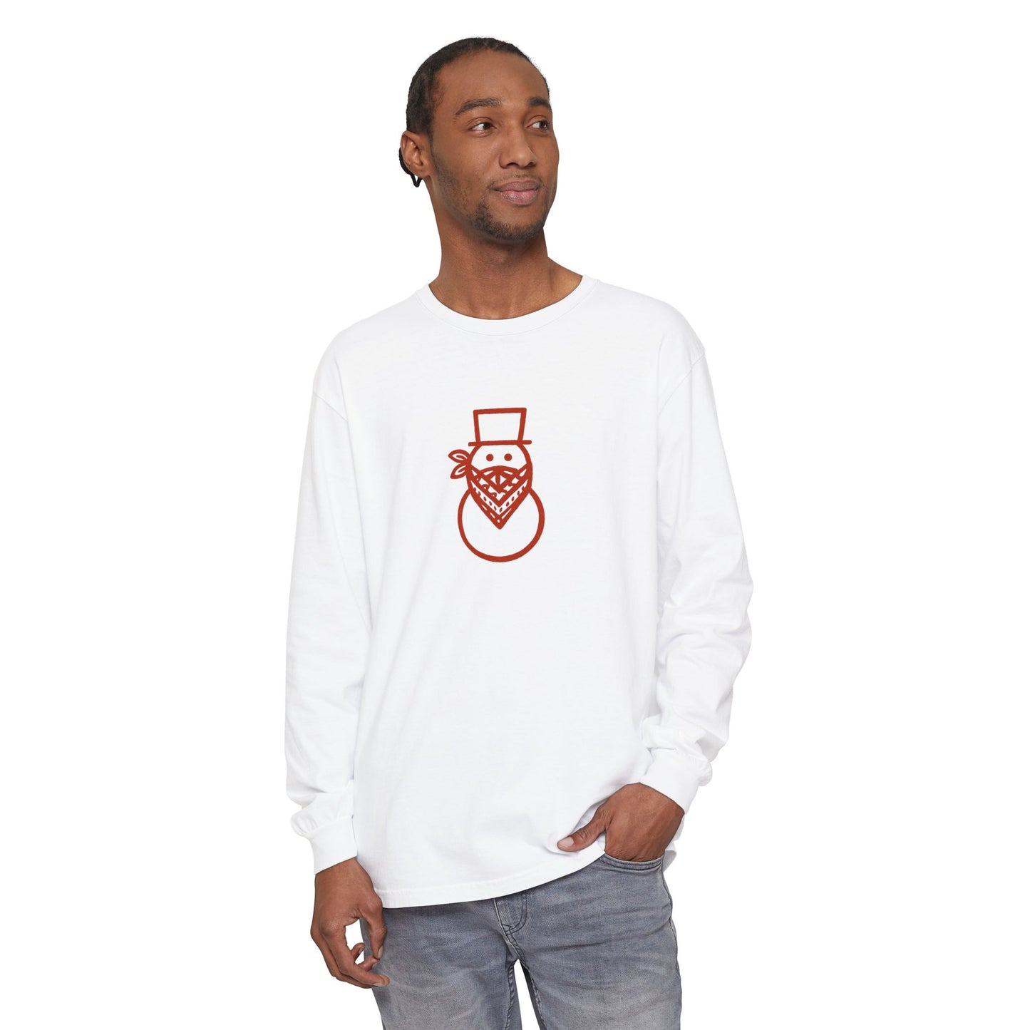 "Snowman" Long Sleeve T-Shirt