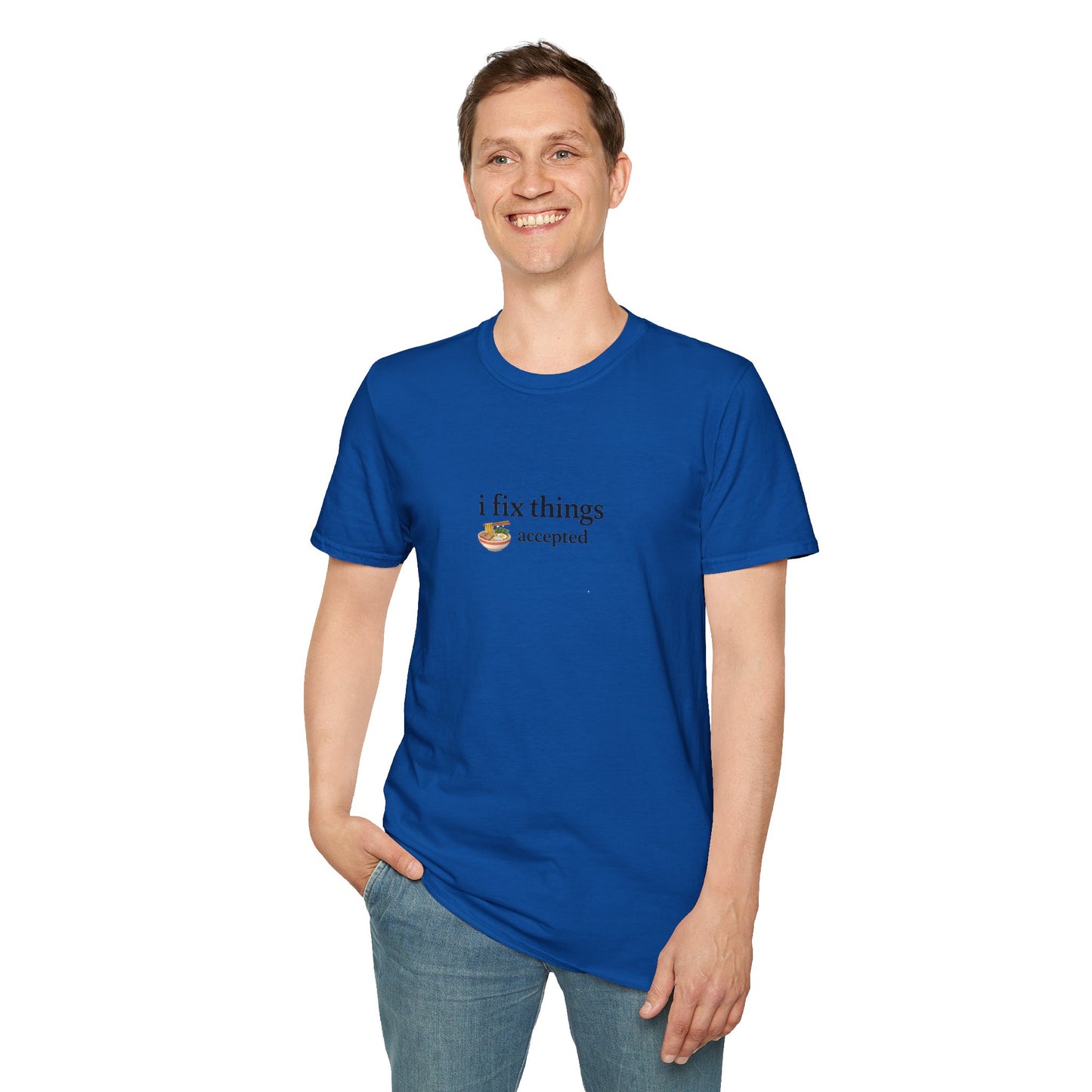 "Noodles Excepted." T-Shirt