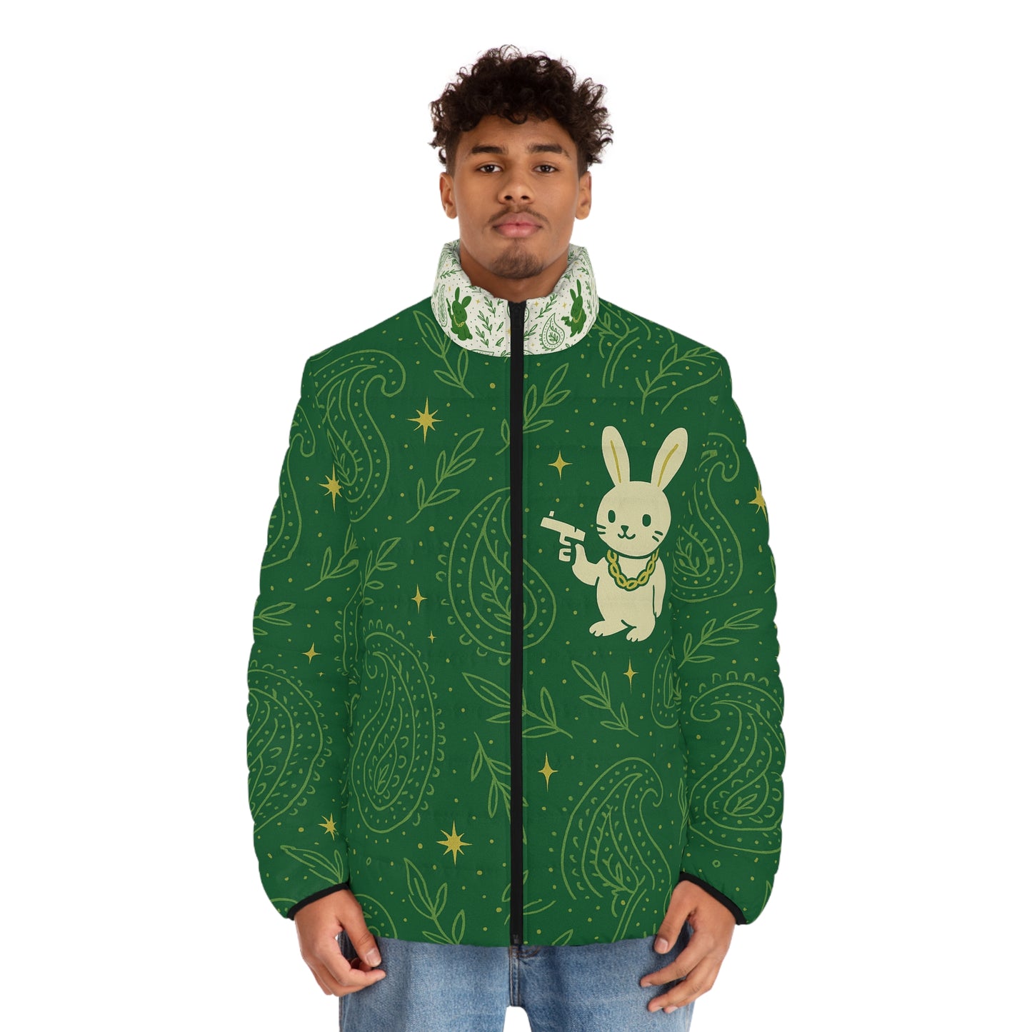 "Coney "Men's Puffer Jacket