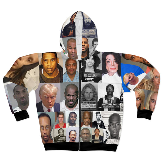 Mug Shots 2026 Zip Hoodie