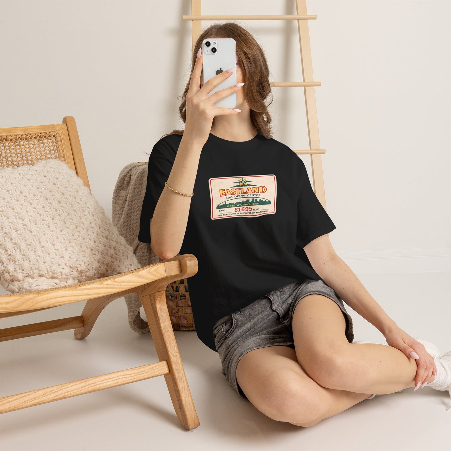 "EASTLAND MALL" Cotton Tee