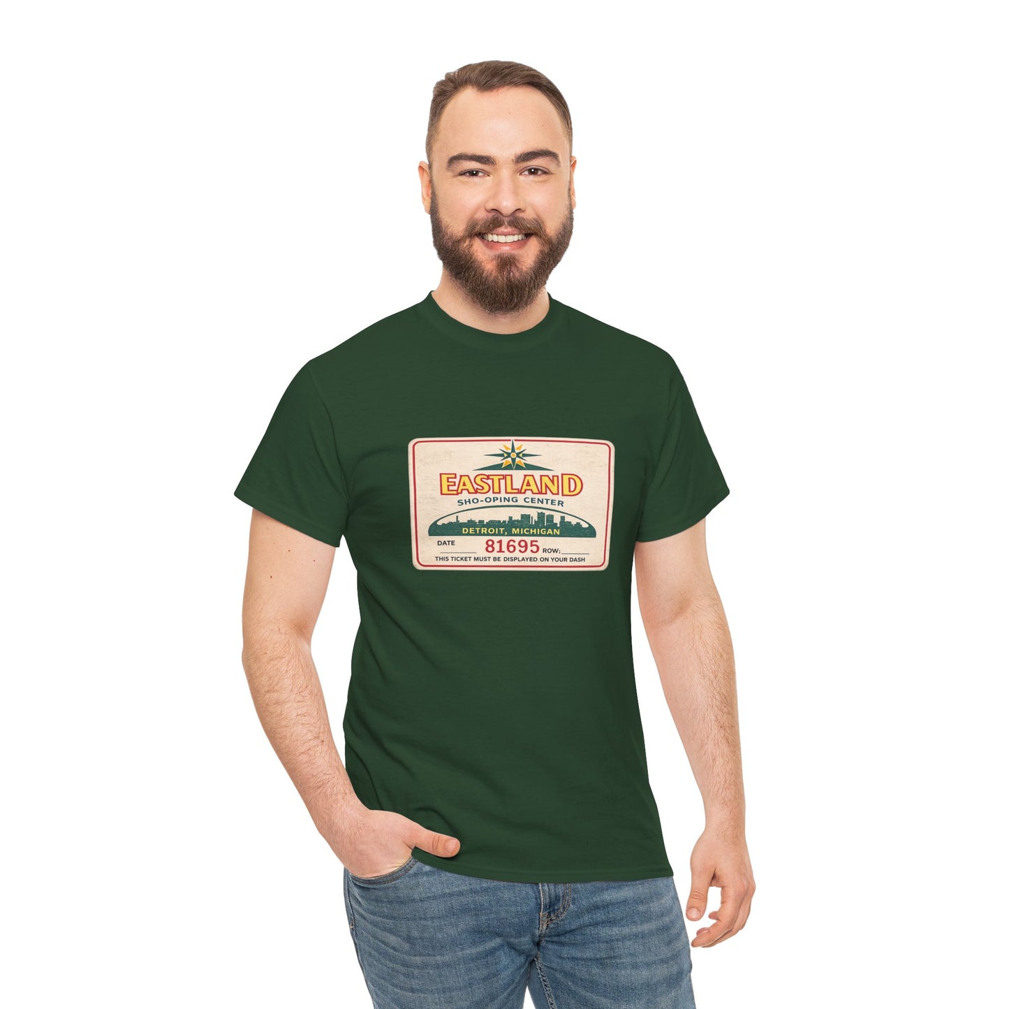 "EASTLAND MALL" Cotton Tee