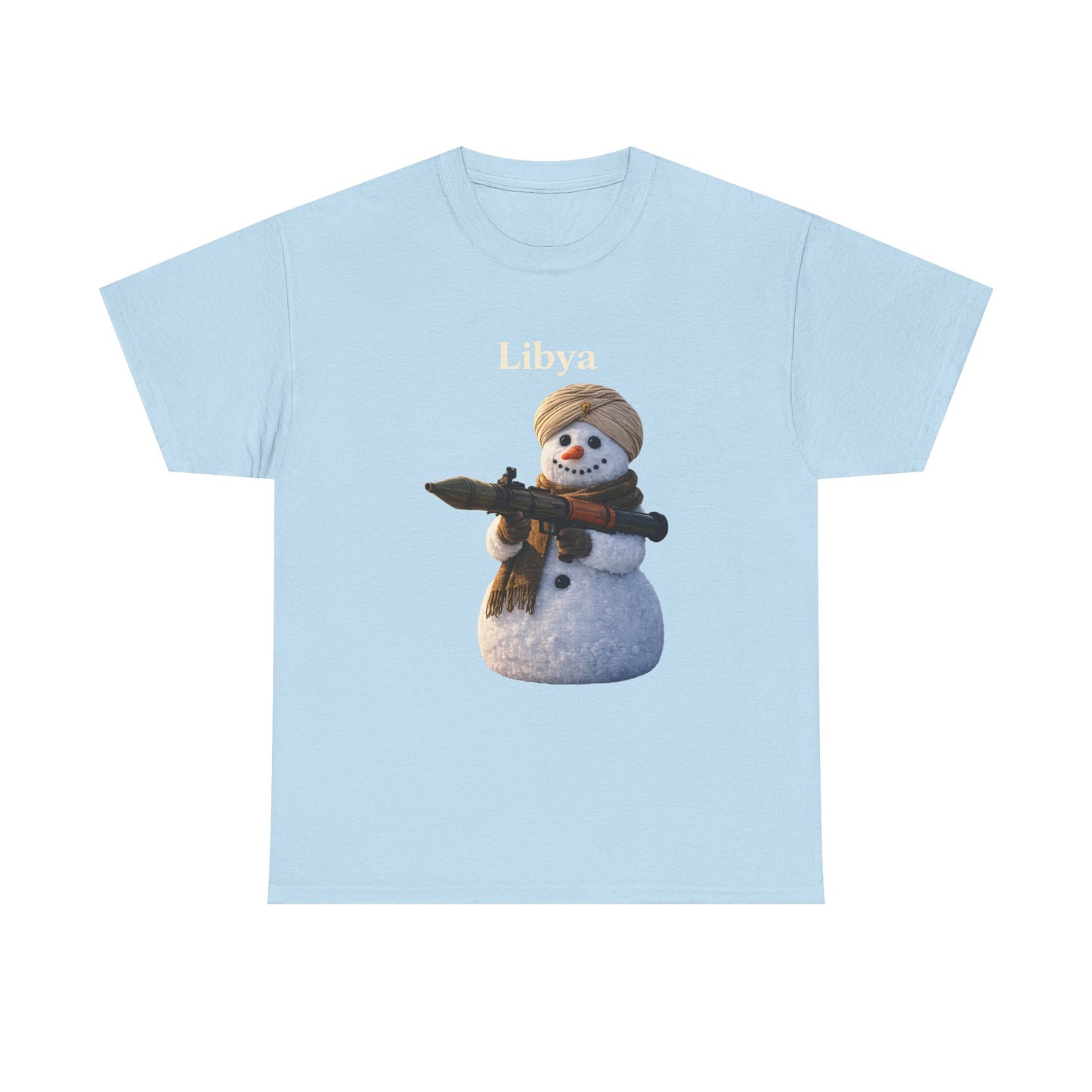 “From America to Libya” Cotton Tee