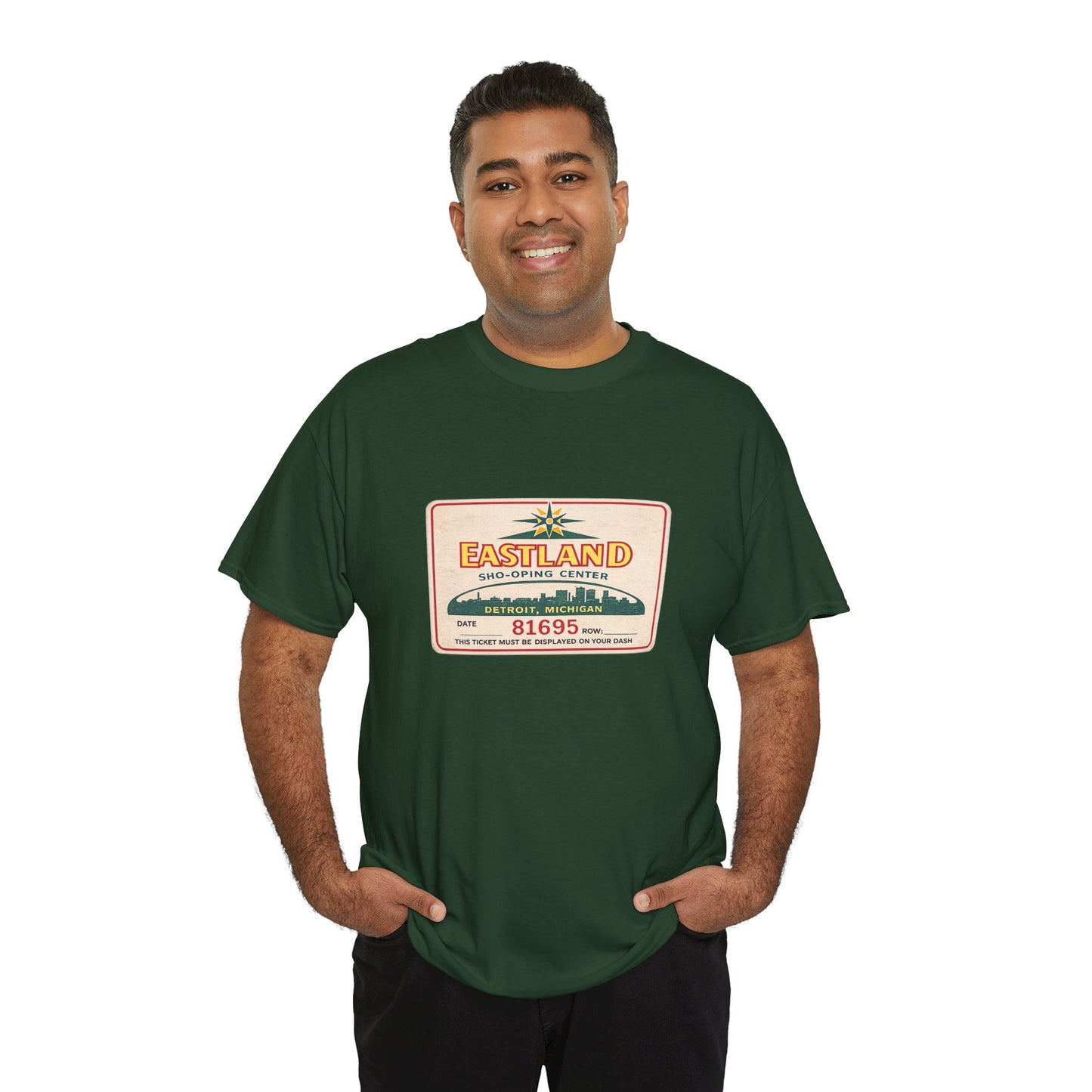 "EASTLAND MALL" Cotton Tee