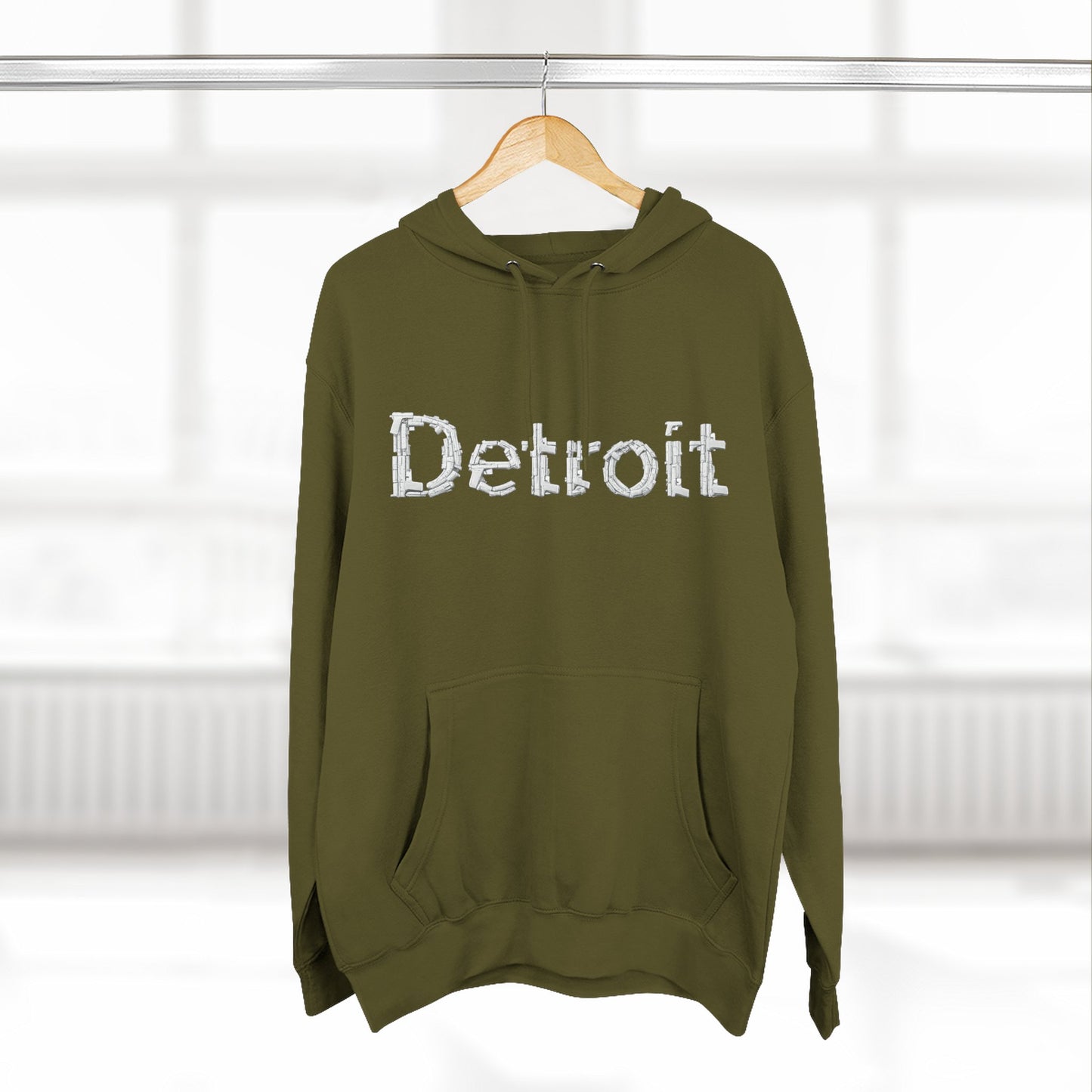 “Detroit” Fleece Hoodie