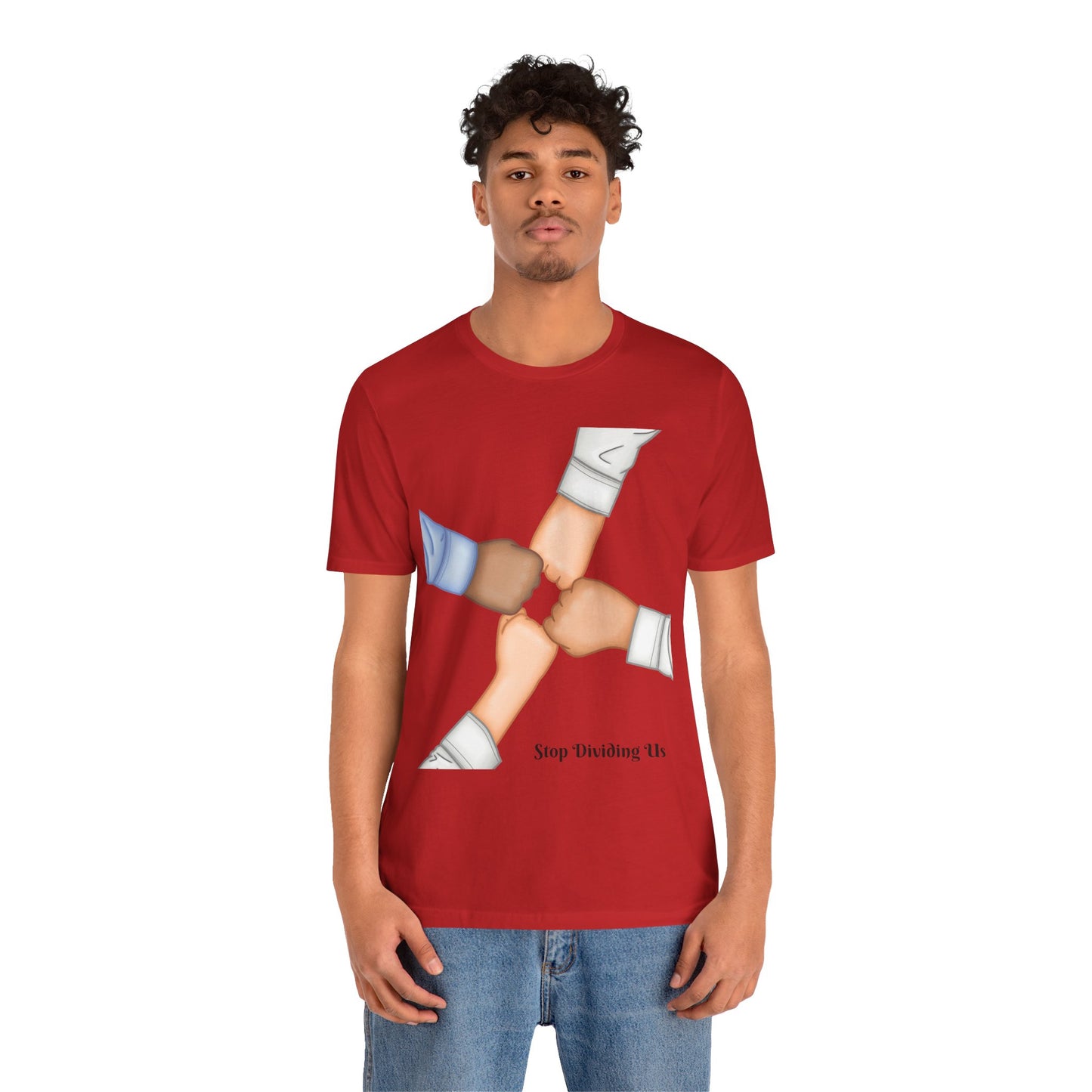 "United We Stand" Unisex Jersey Short Sleeve Tee