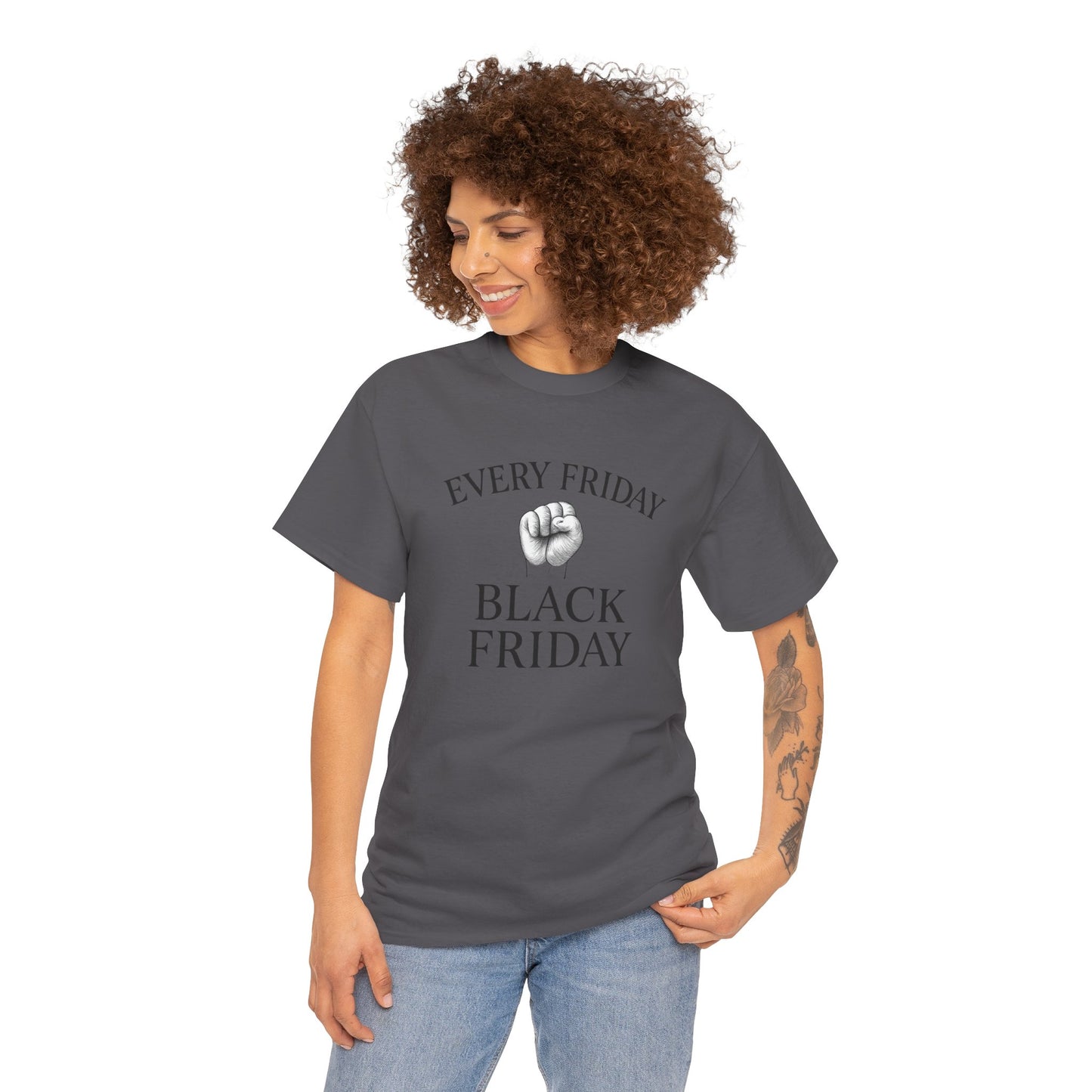 "Black Friday" Unisex Heavy Cotton Tee